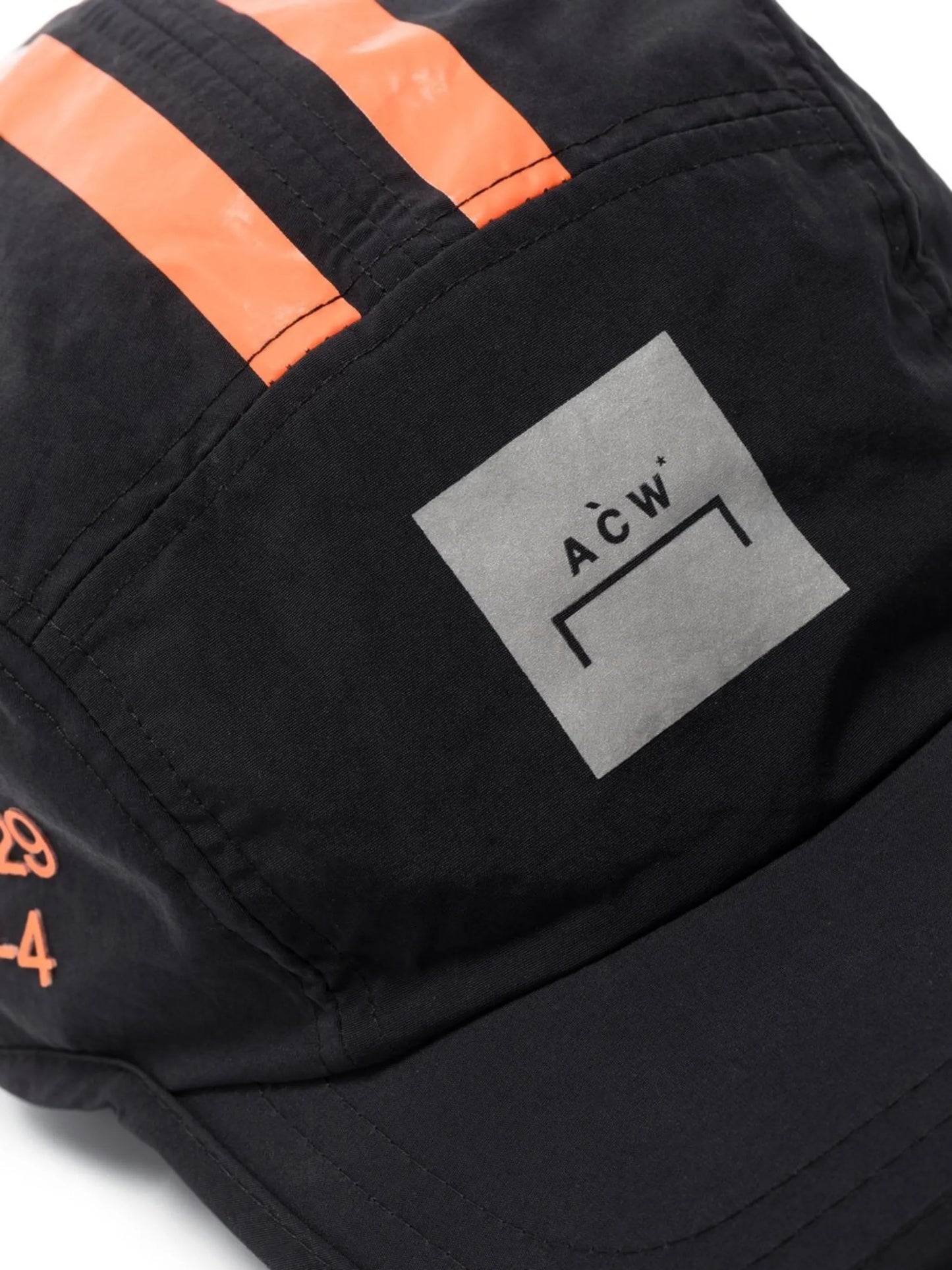 logo-print baseball cap