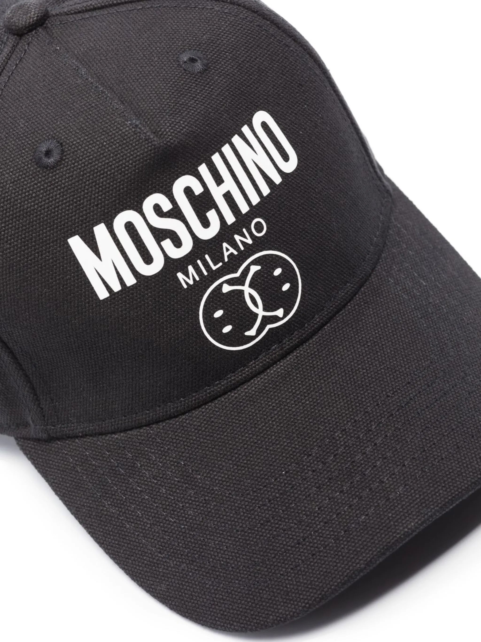 logo-print baseball cap