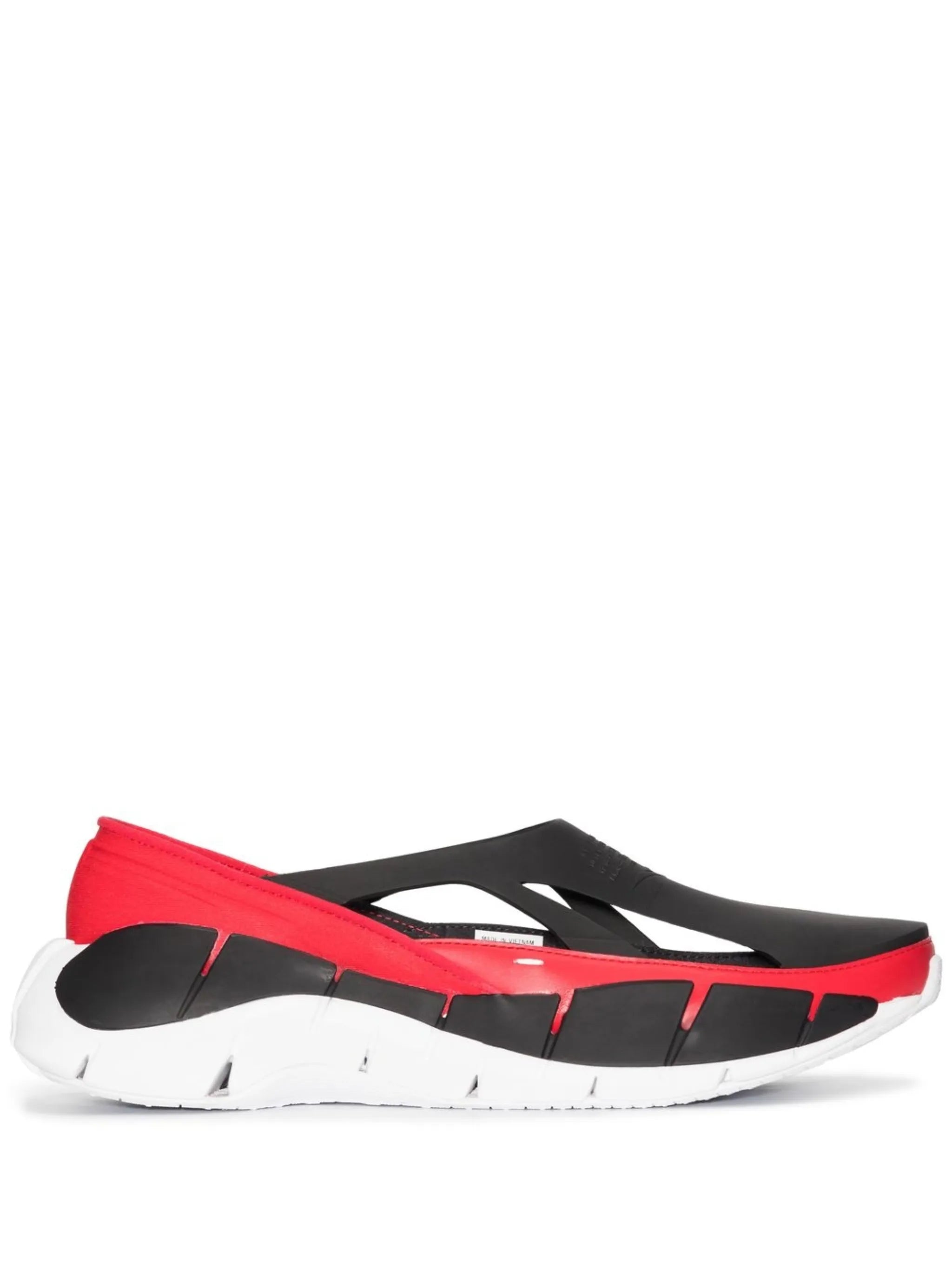 x Reebok embossed-logo sandals