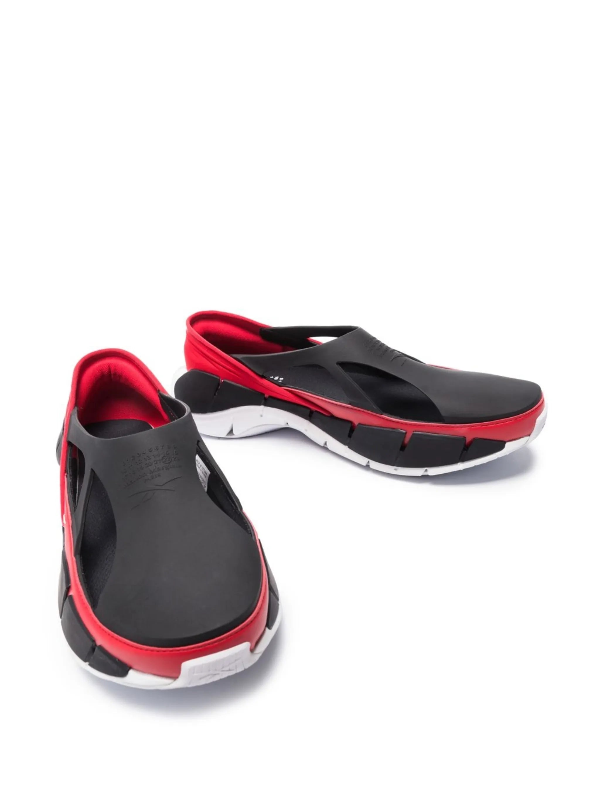 x Reebok embossed-logo sandals