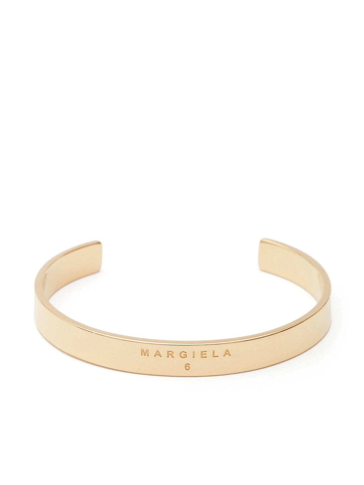 Minimal engraved bangle