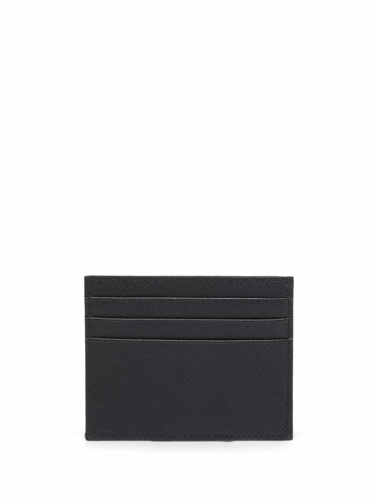Saffiano leather card holder