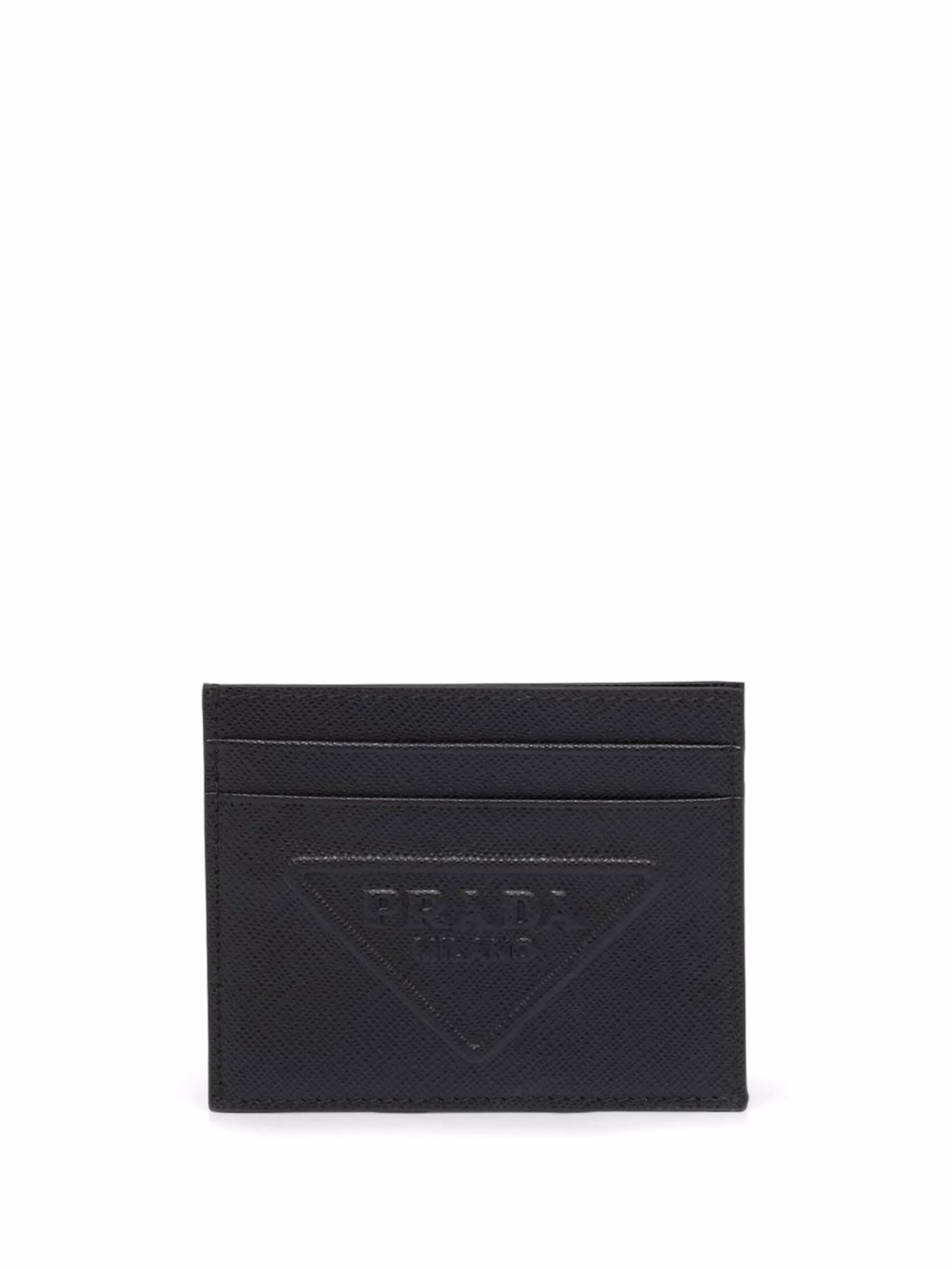 Saffiano leather card holder