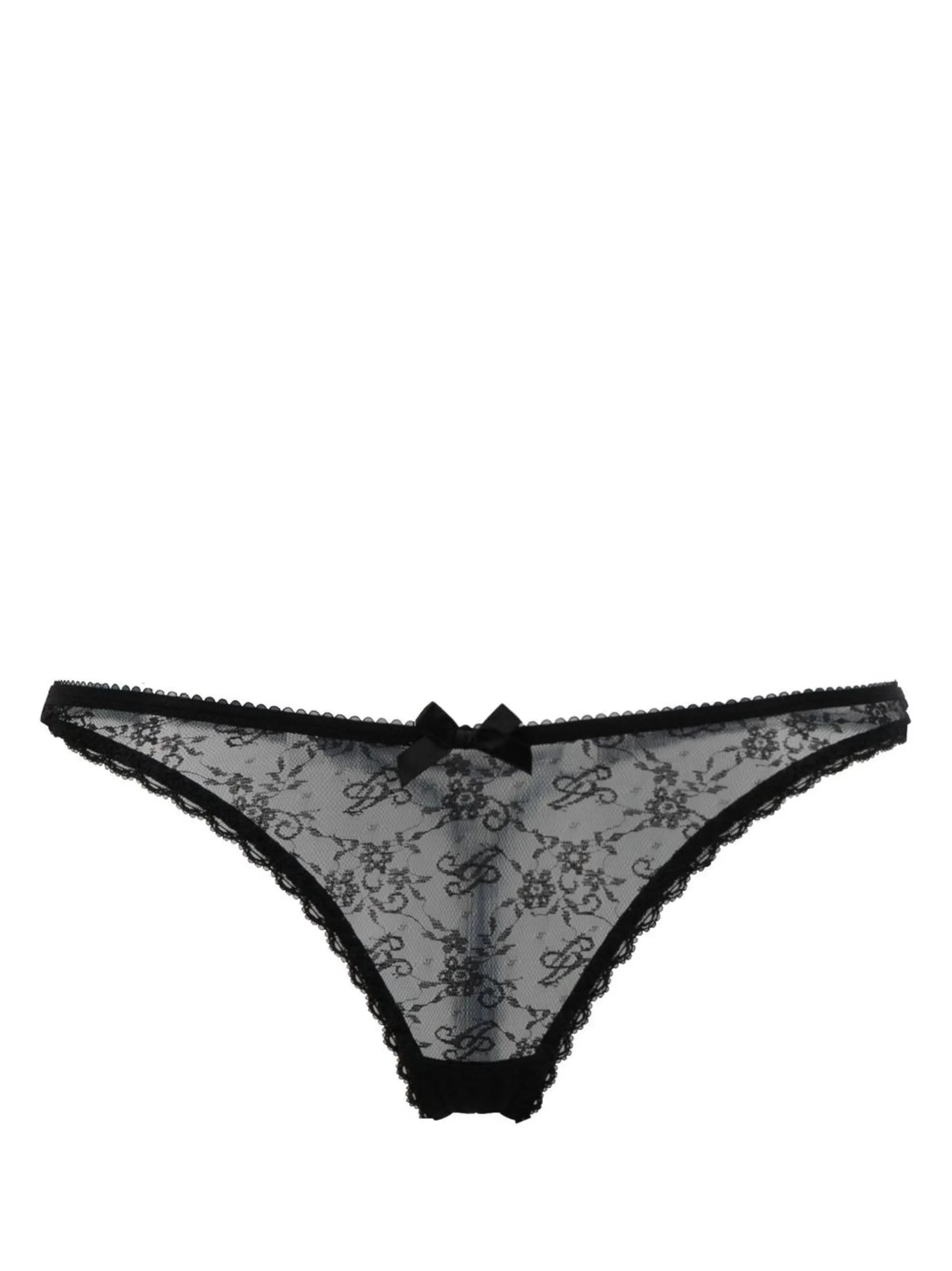 Malorey lace thong