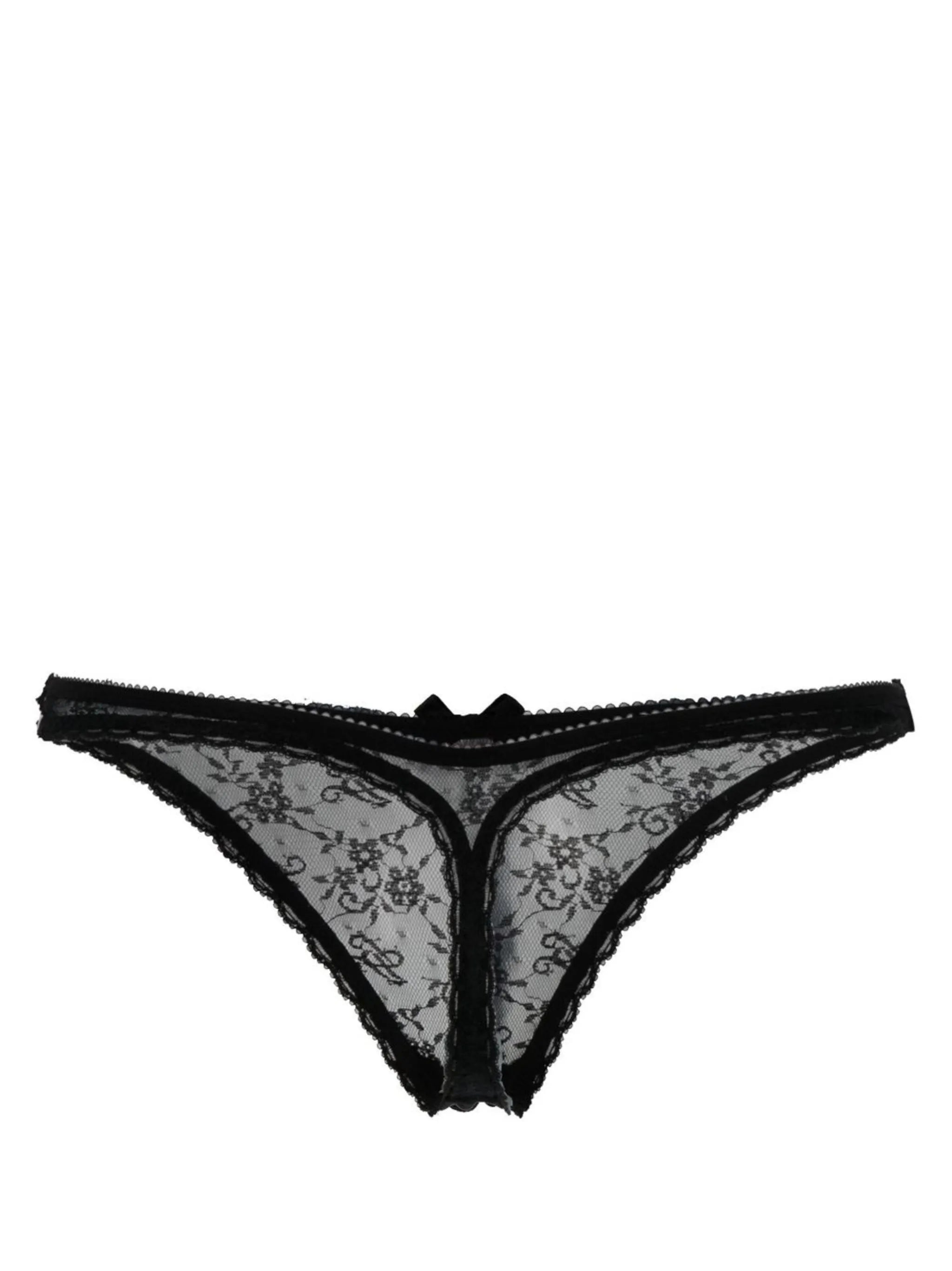 Malorey lace thong