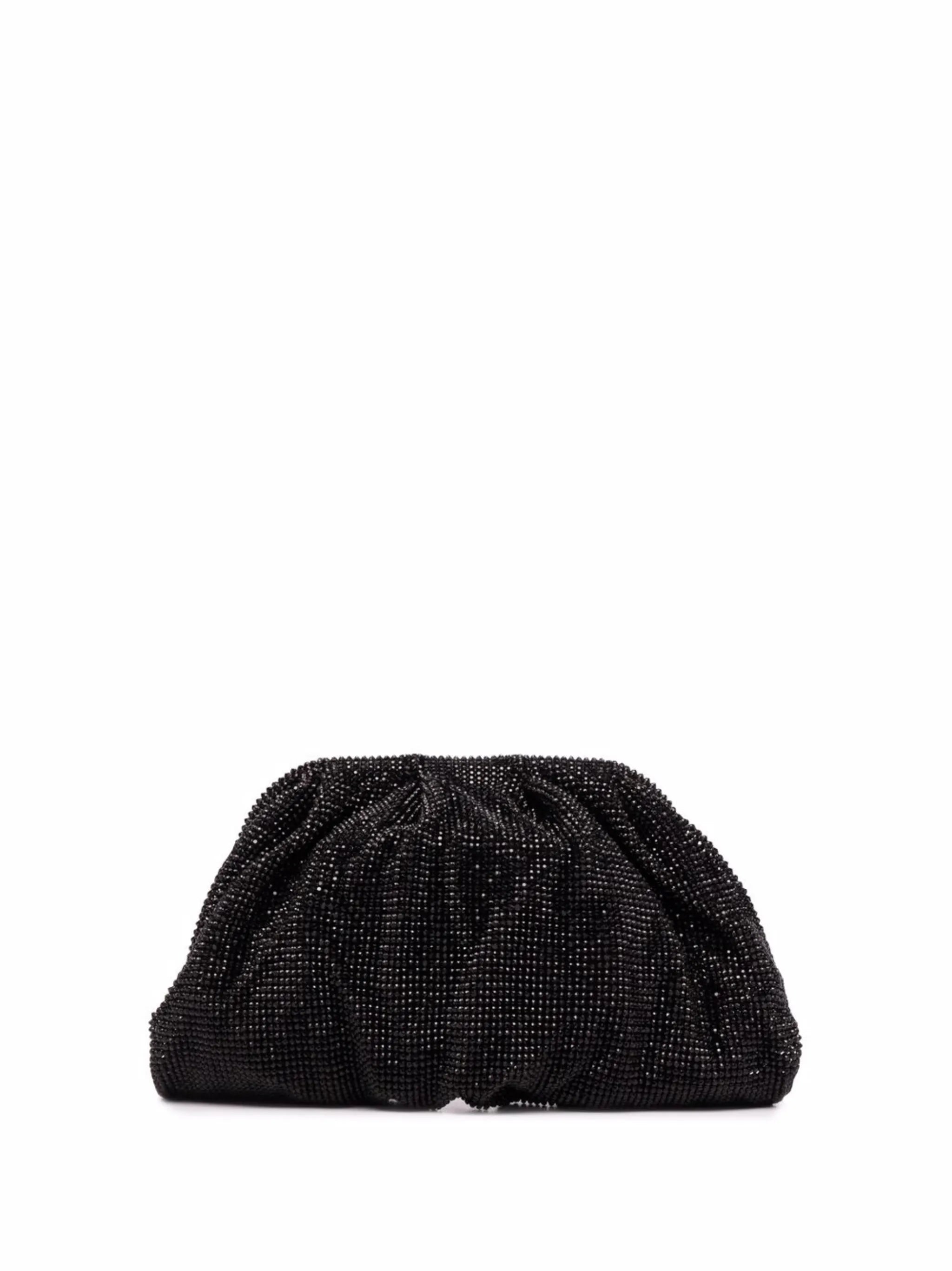 bead-embellished clutch bag