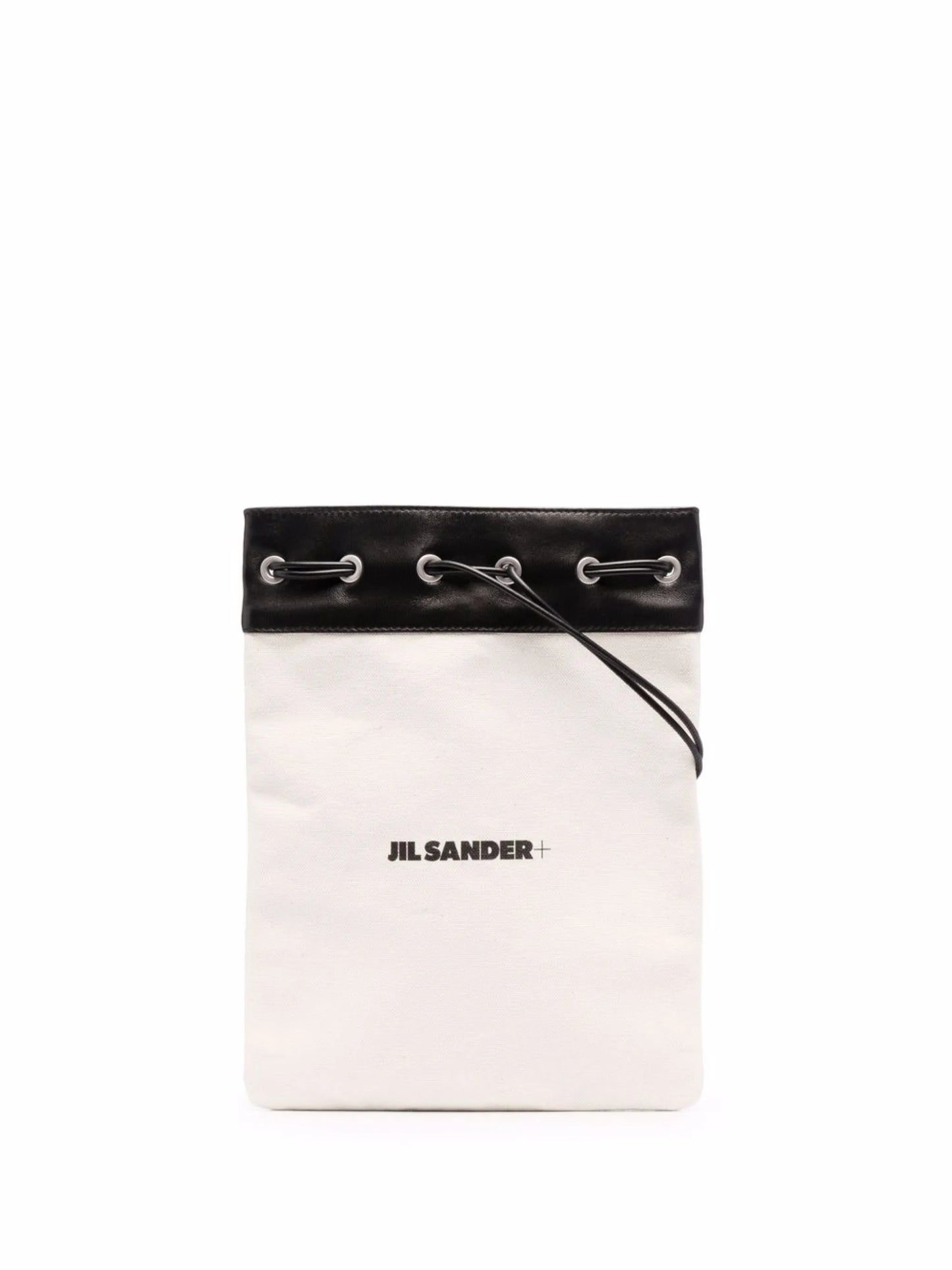 logo drawstring shoulder bag