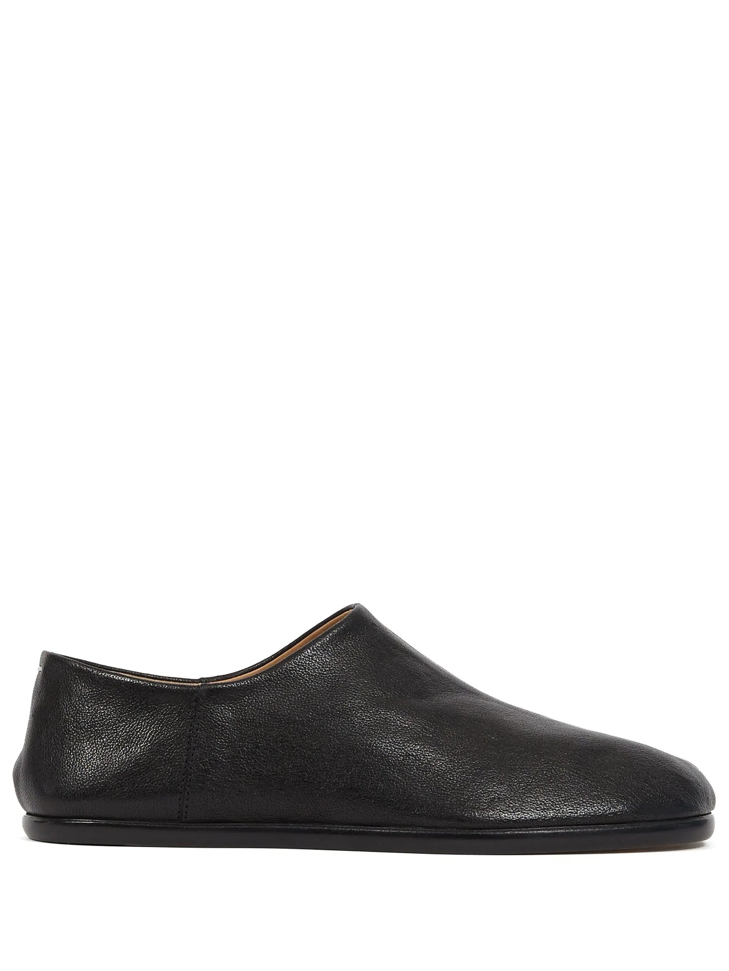 Tabi leather babouche shoes