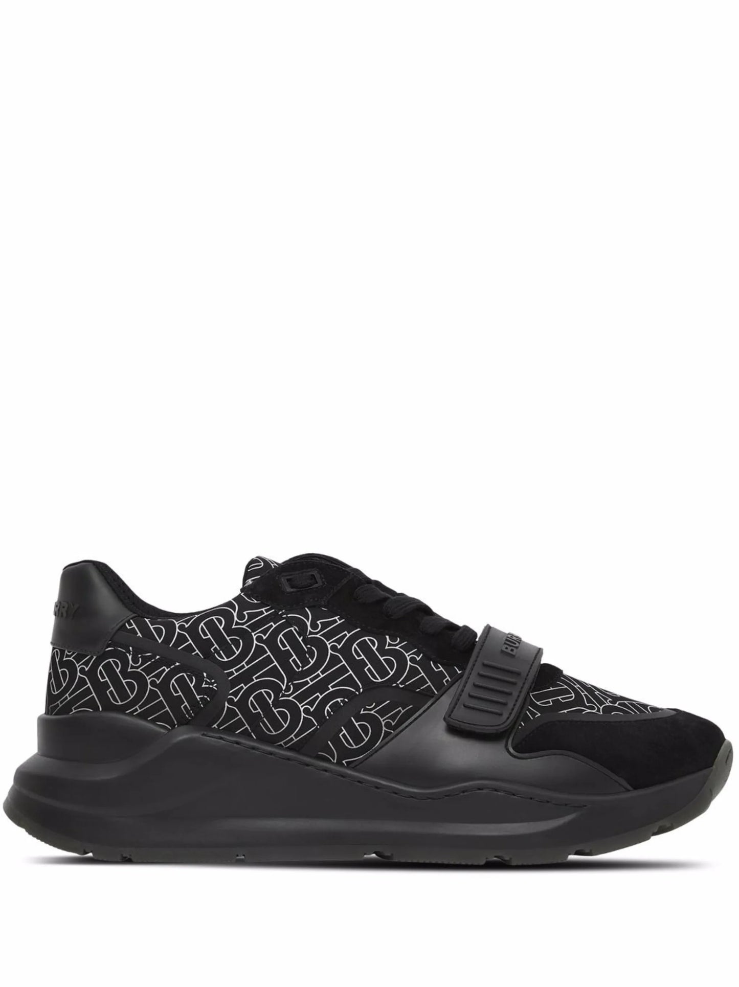 Ramsey monogram-print low-top sneakers