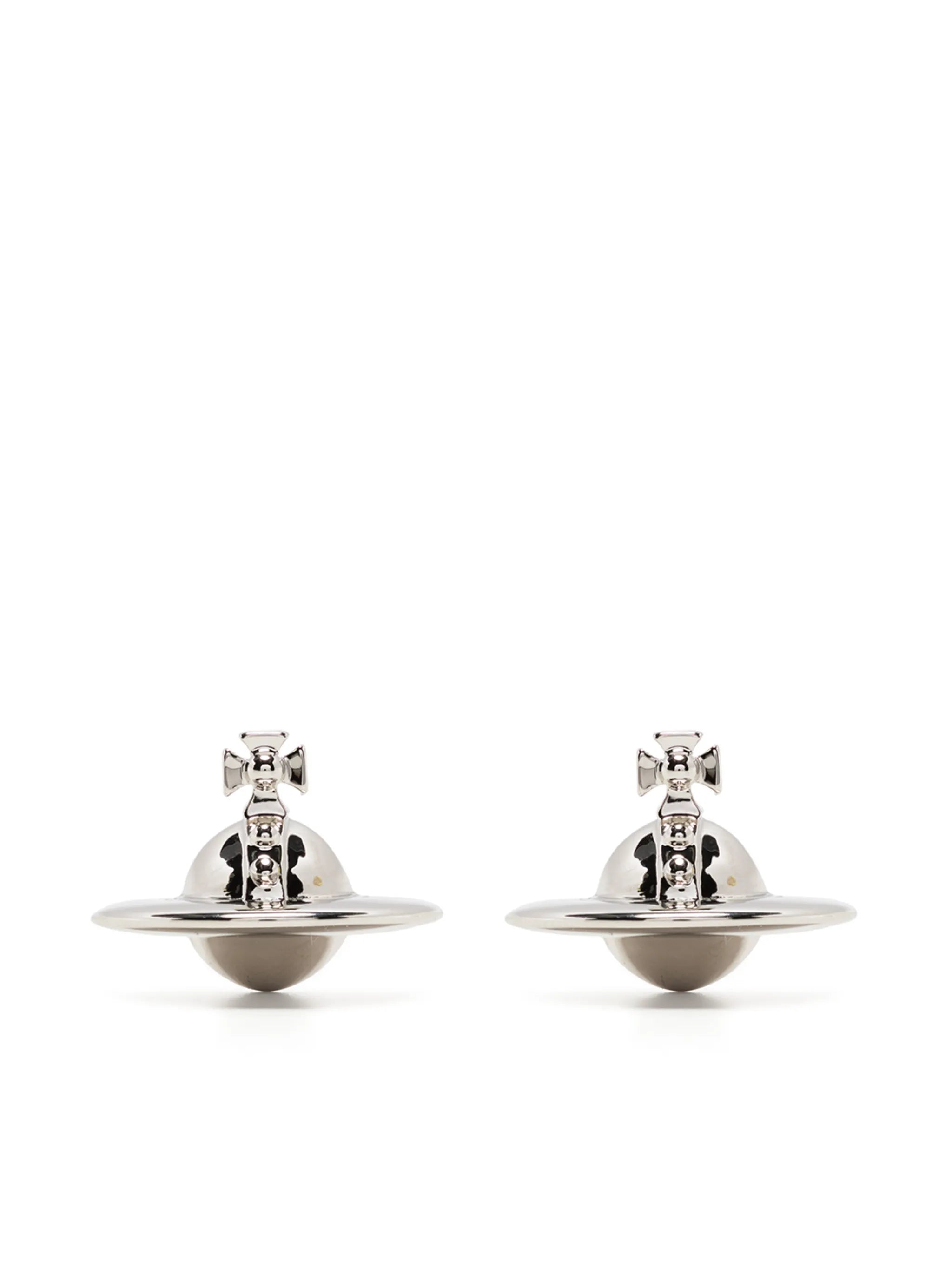 Solid Orb stud earrings