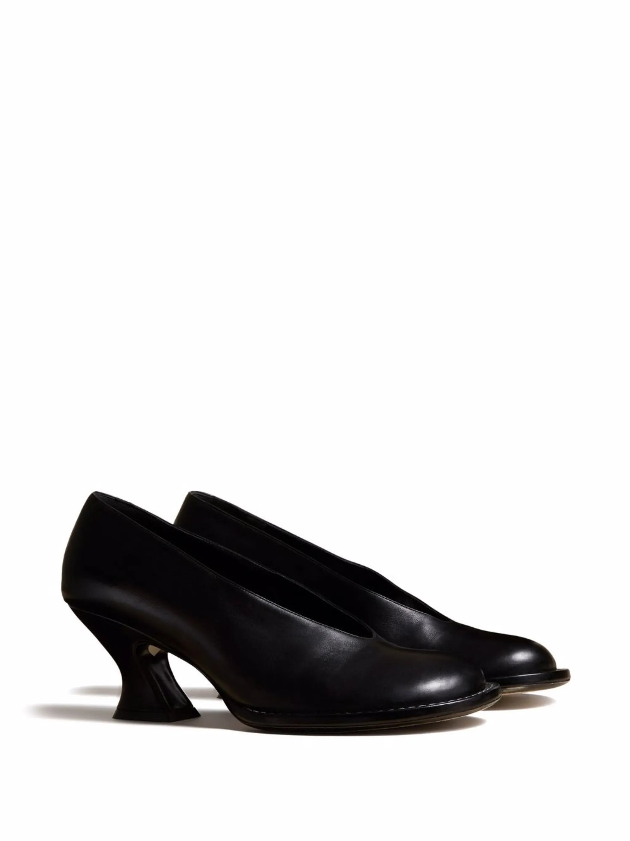 The Varick leather pumps