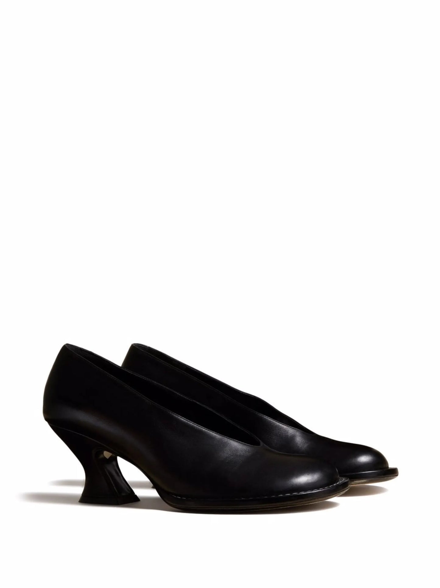 The Varick leather pumps