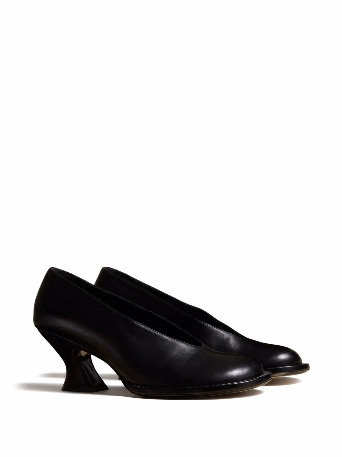 The Varick leather pumps