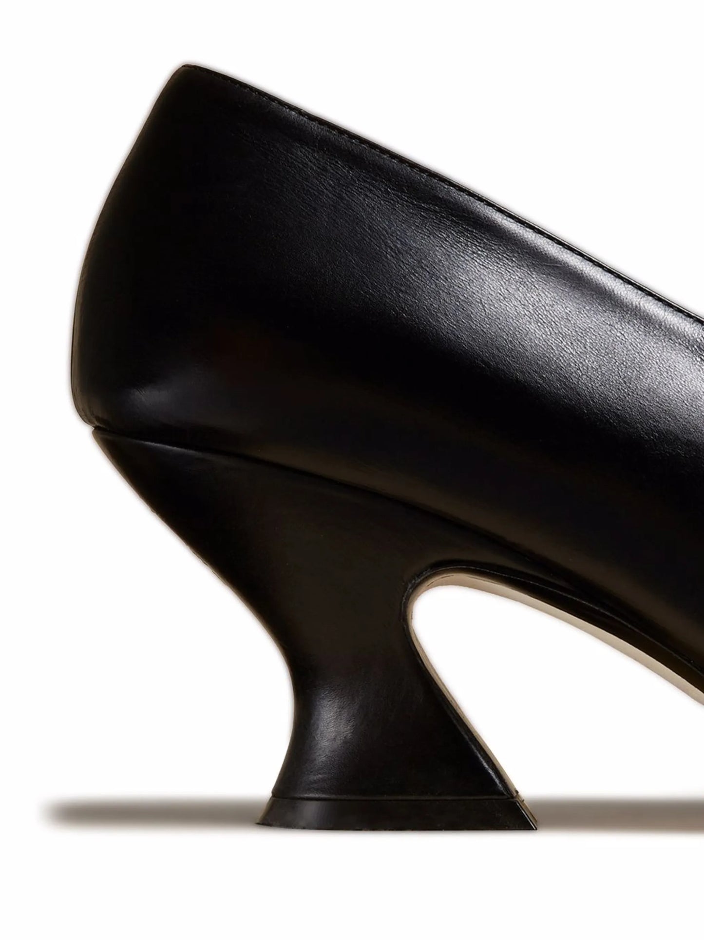 The Varick leather pumps