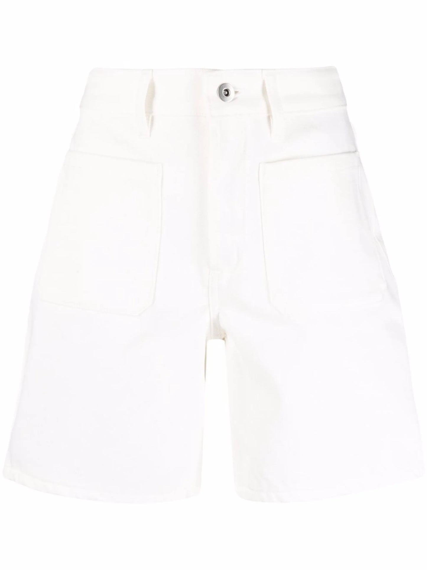 high-rise oversized-pocket shorts