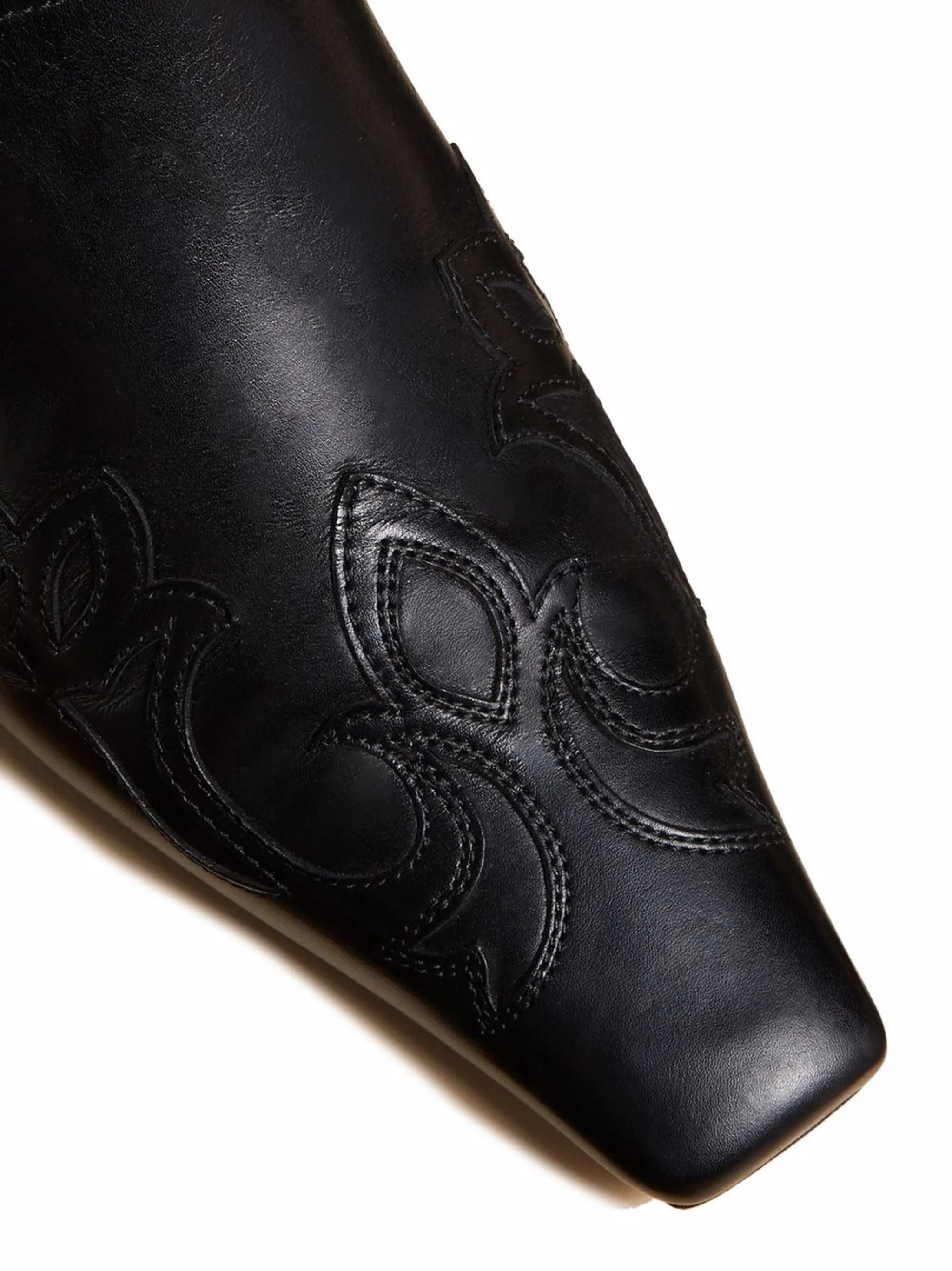 Madison leather mules