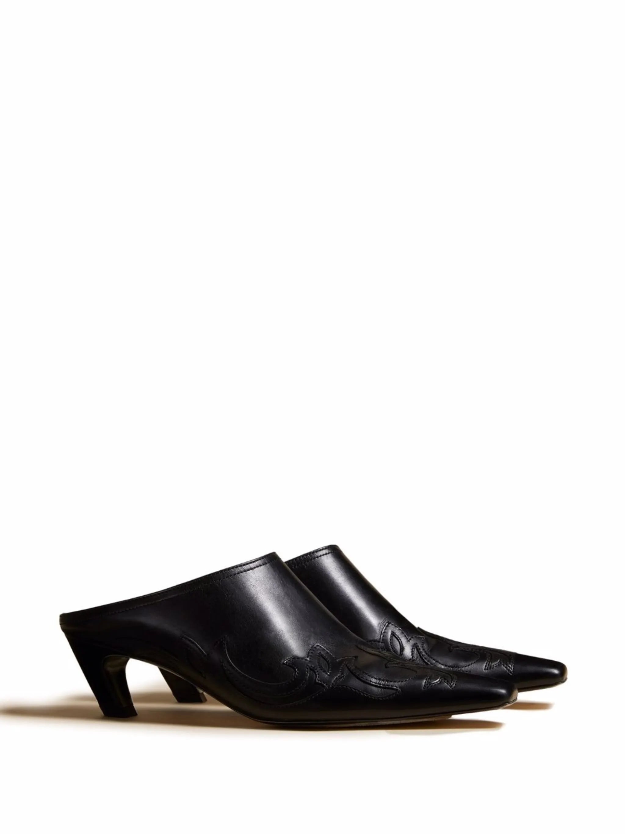 Madison leather mules