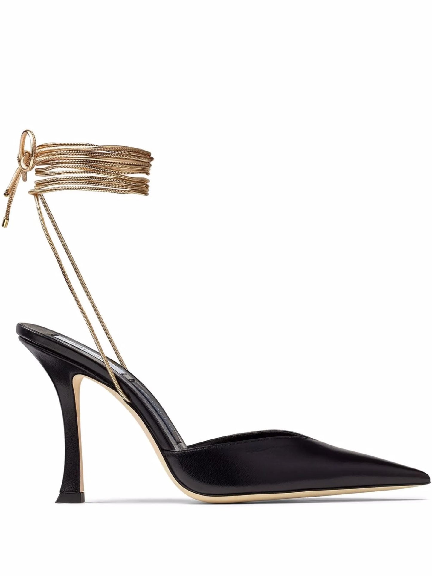 x Mugler 110mm leather pumps