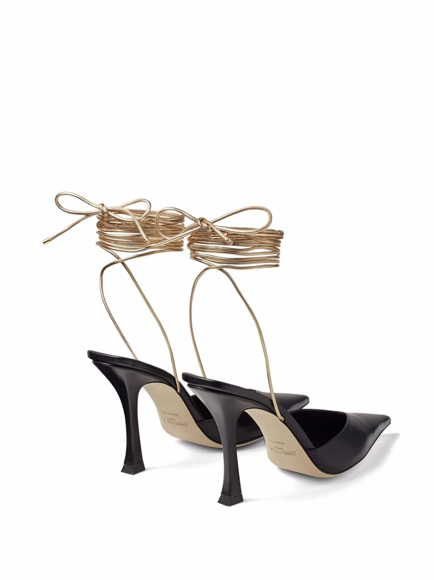 x Mugler 110mm leather pumps