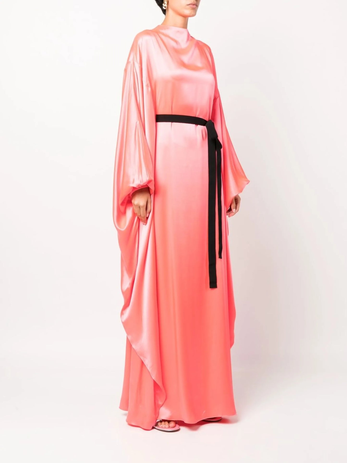 Raziya silk kaftan gown