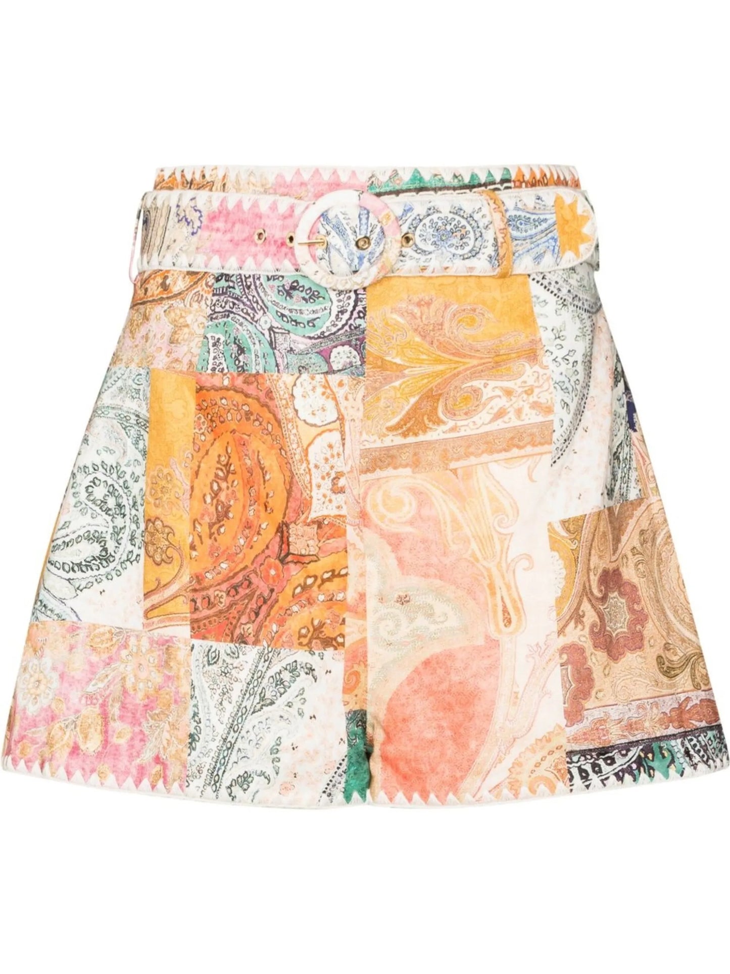 Anneke patchwork shorts