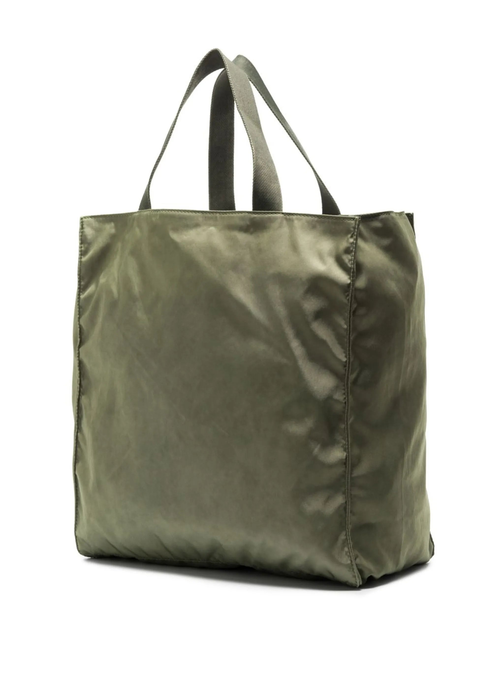 One Planet slogan-print tote