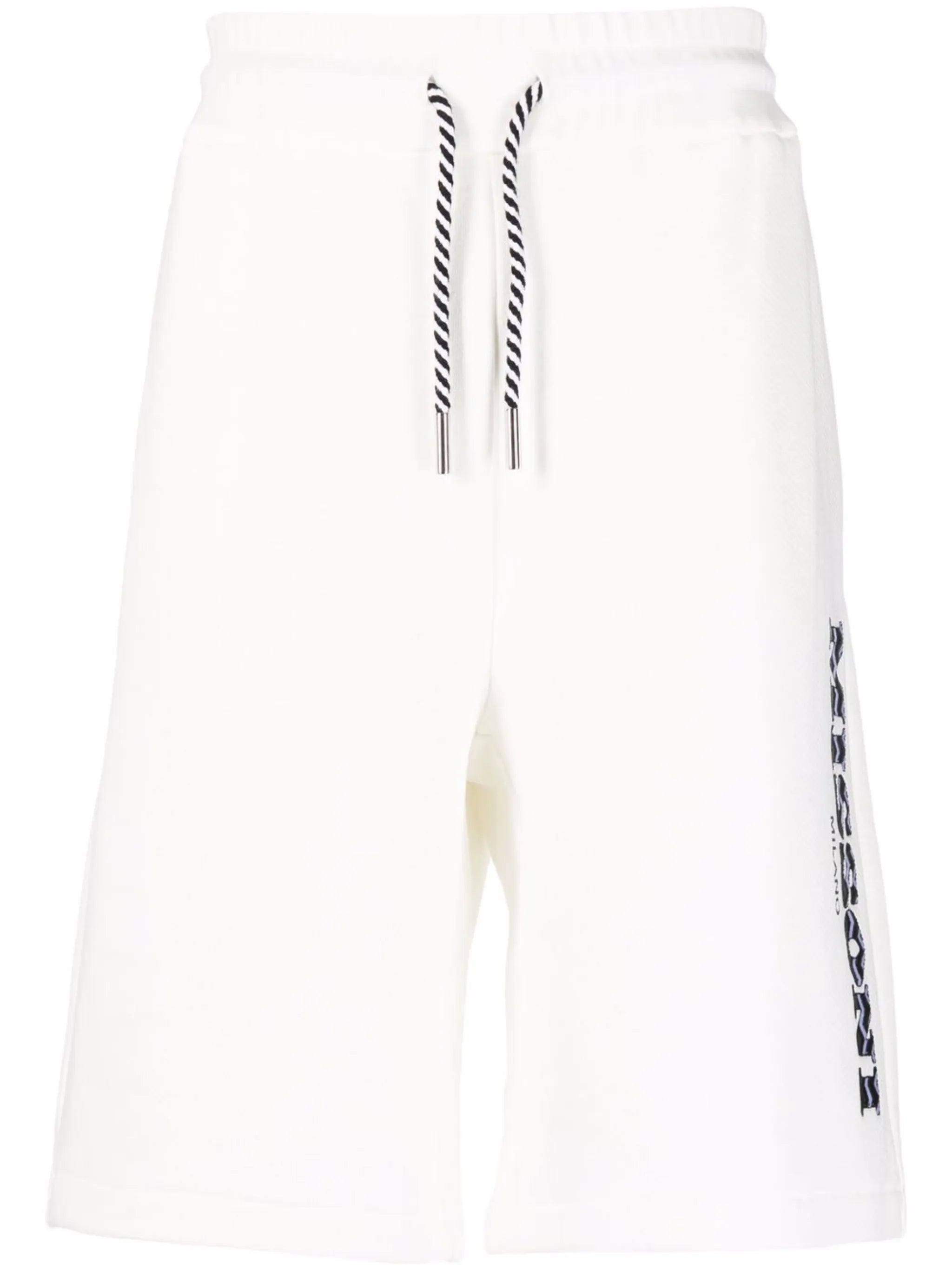 logo-print shorts