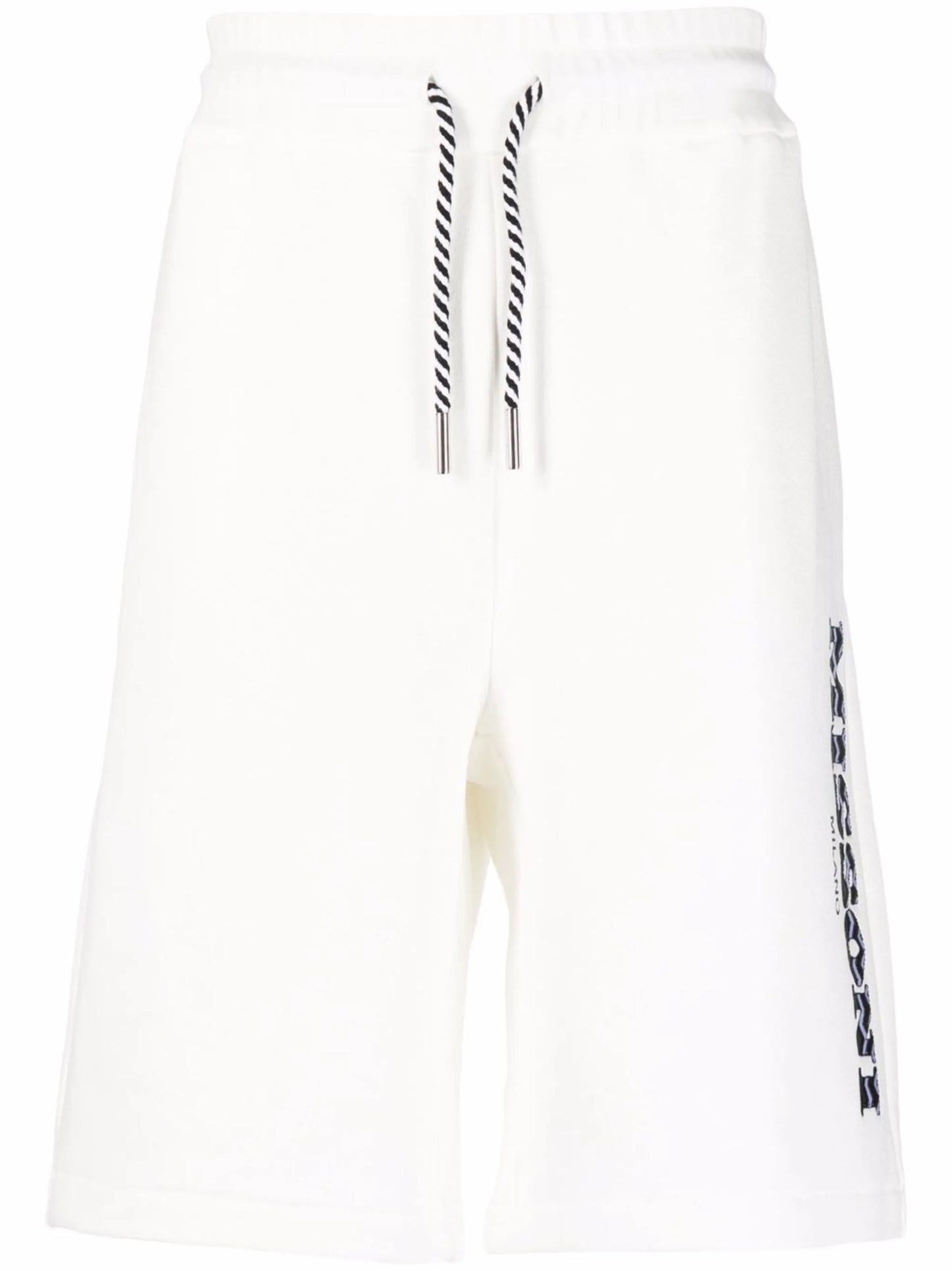 logo-print shorts