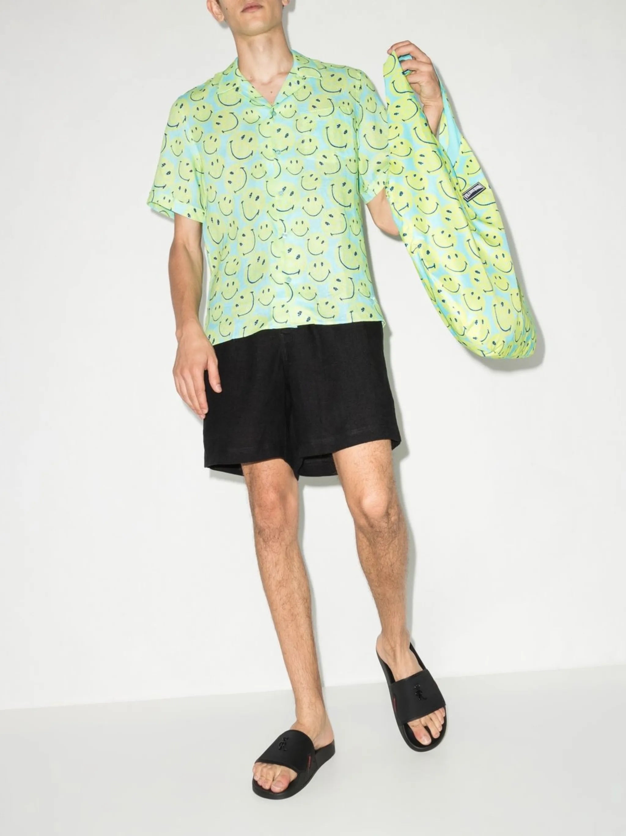 Smiley Charli button-up shirt