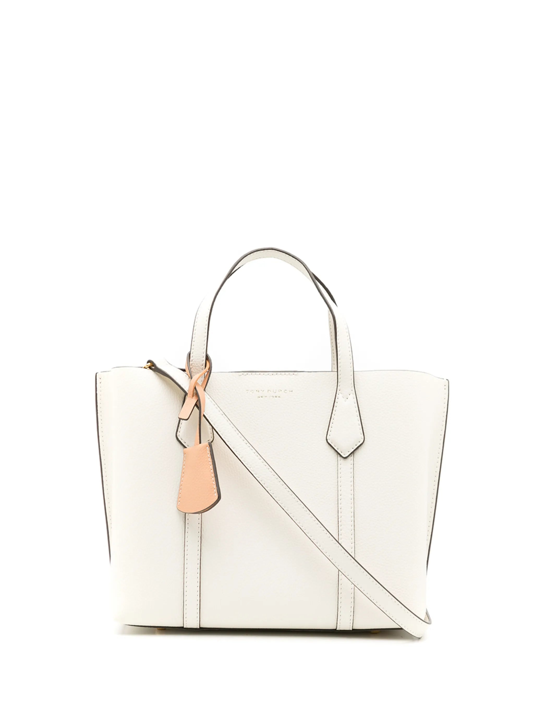 Perry small leather tote