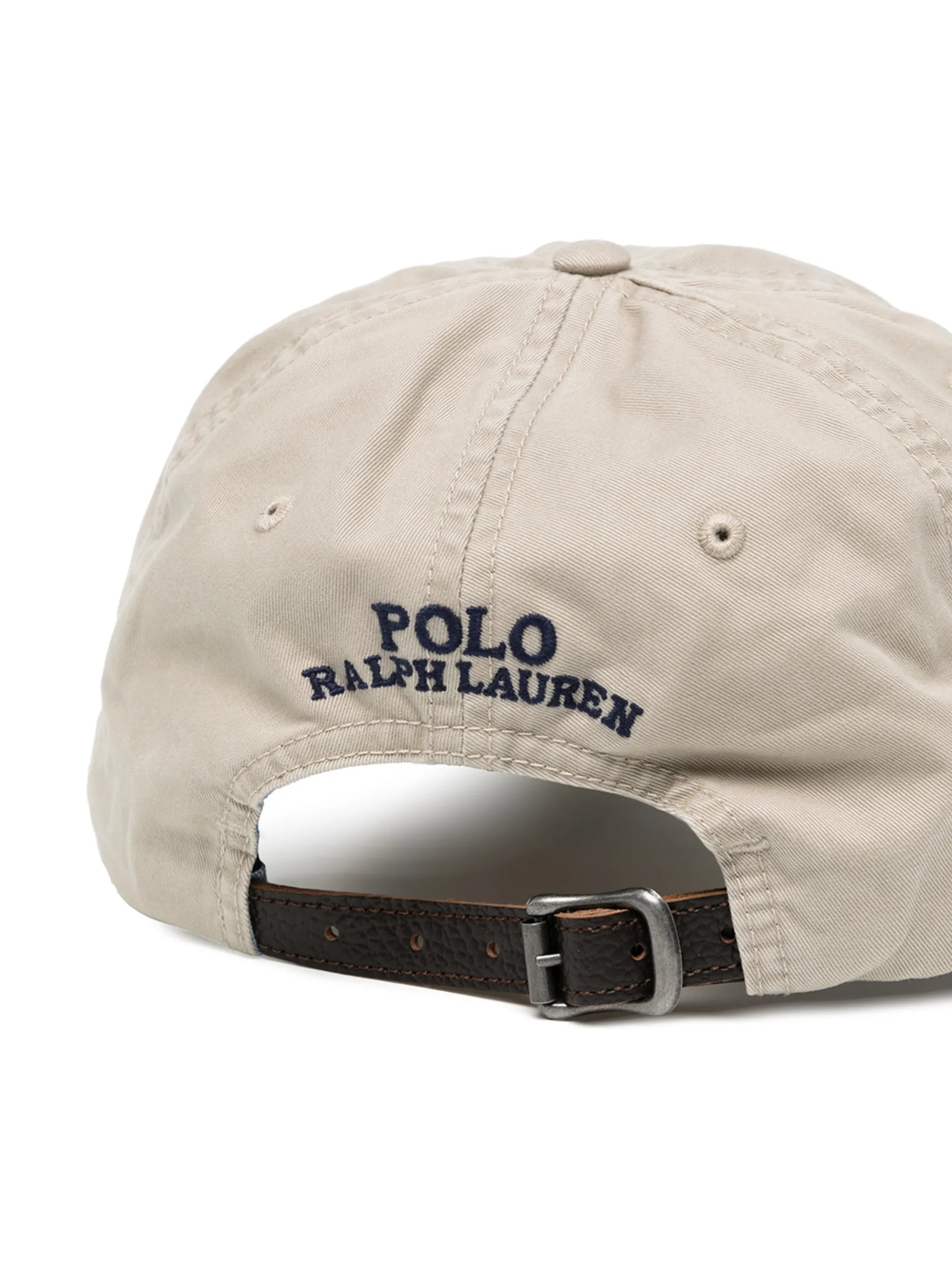 logo-embroidered cotton cap