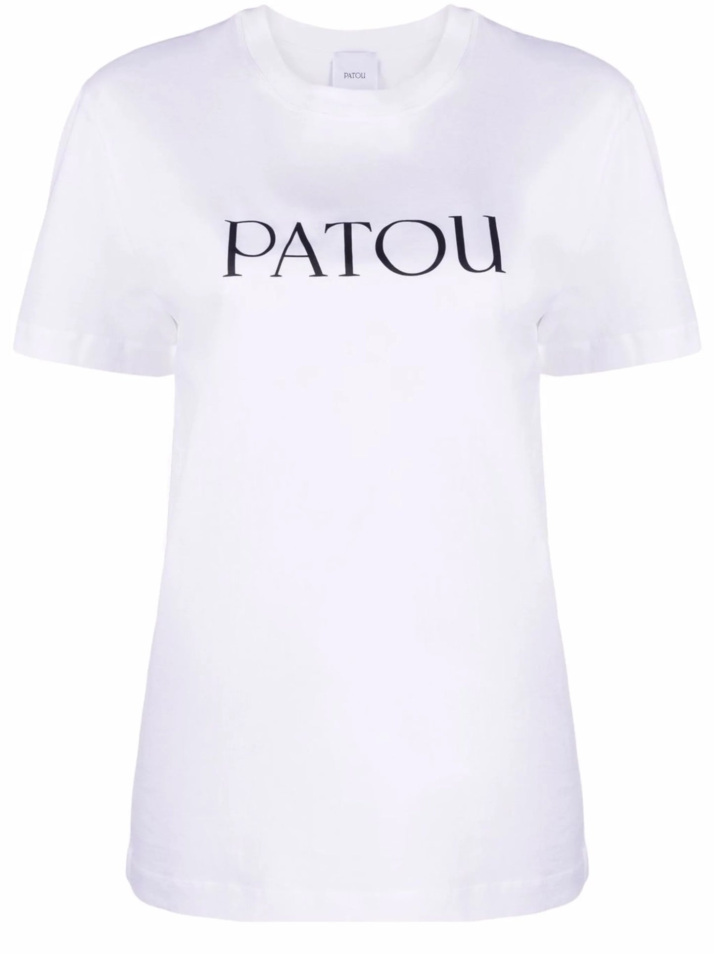 logo-print organic-cotton T-shirt