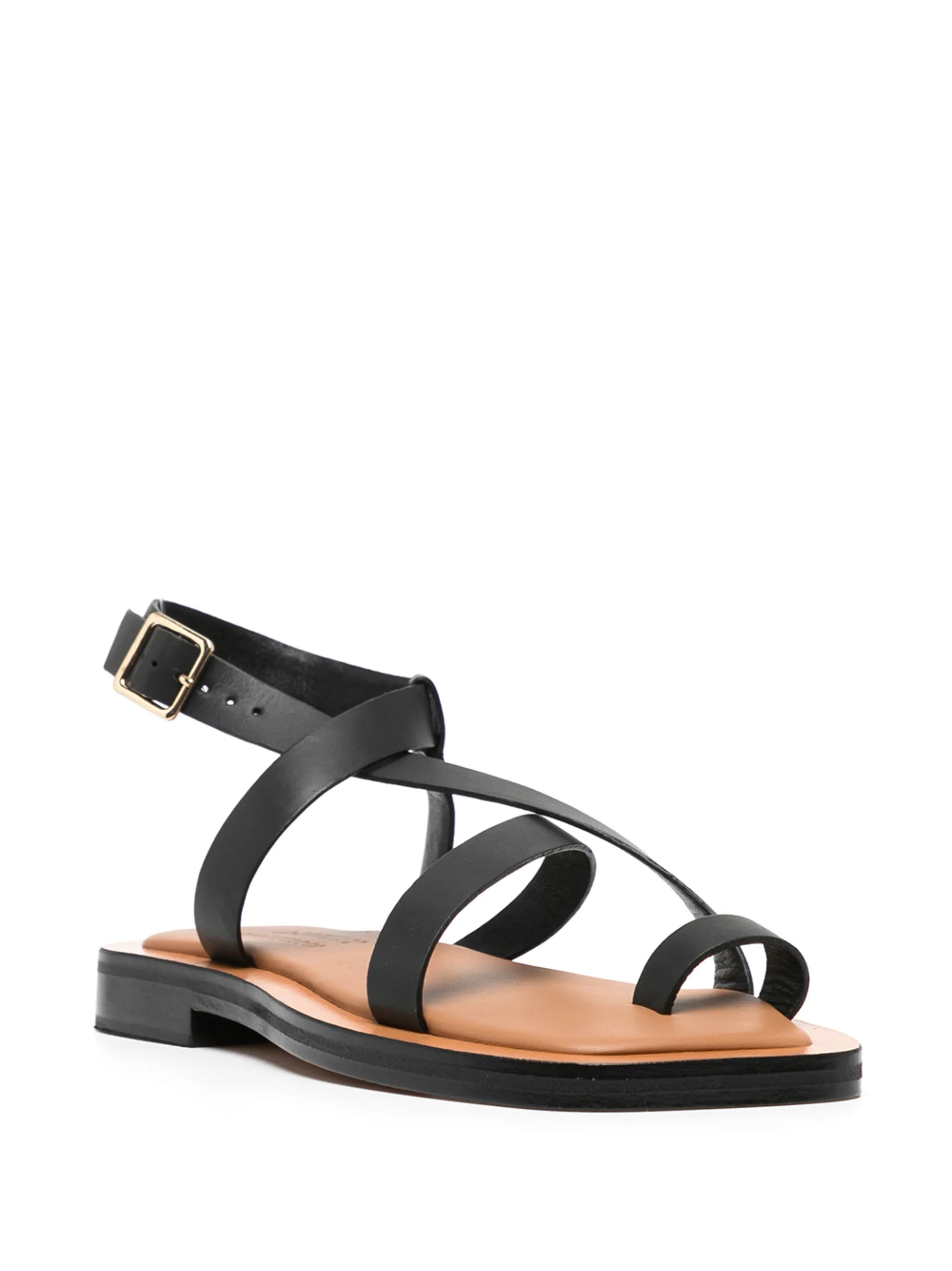 ankle-buckle strap sandals