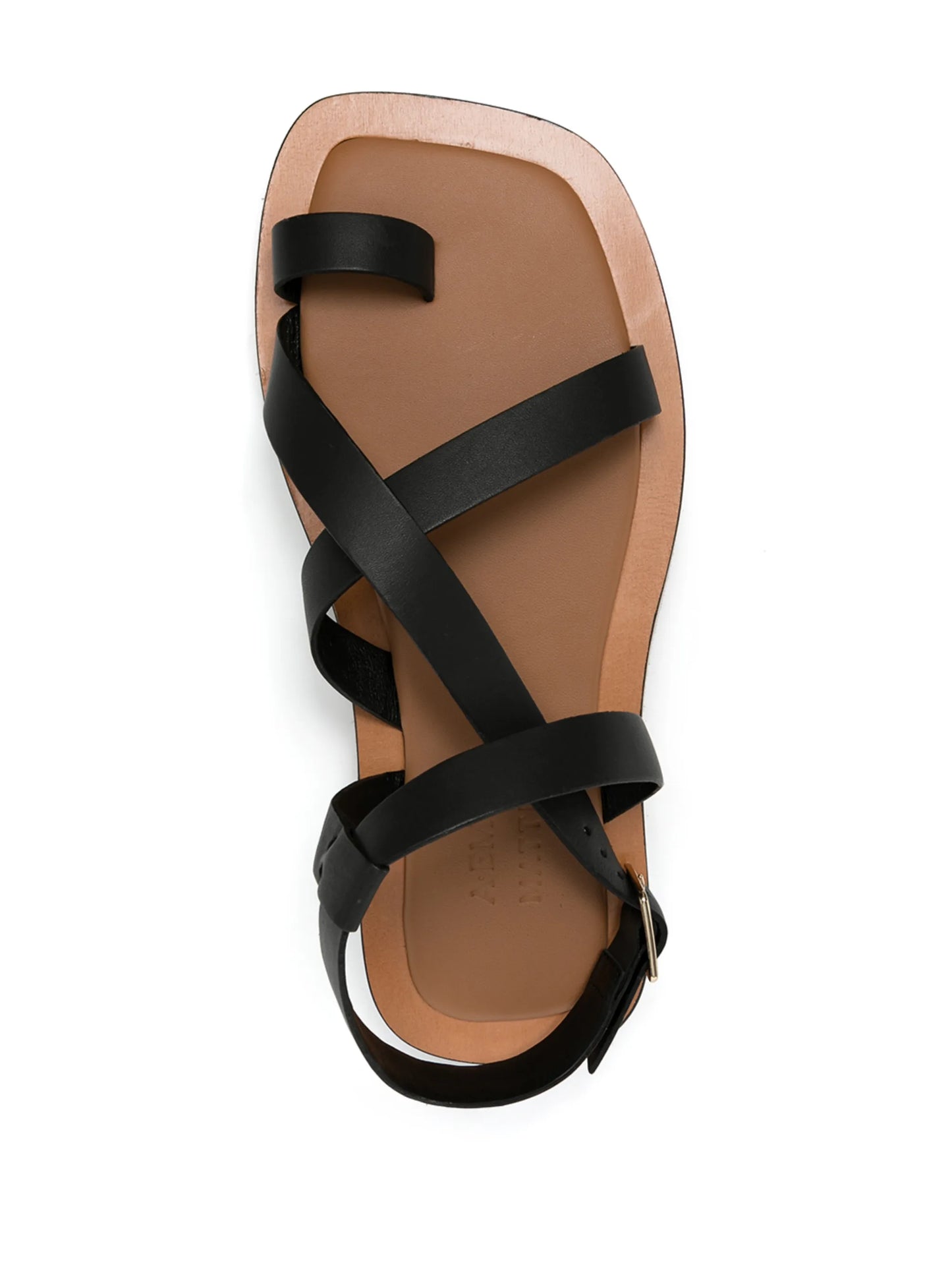 ankle-buckle strap sandals