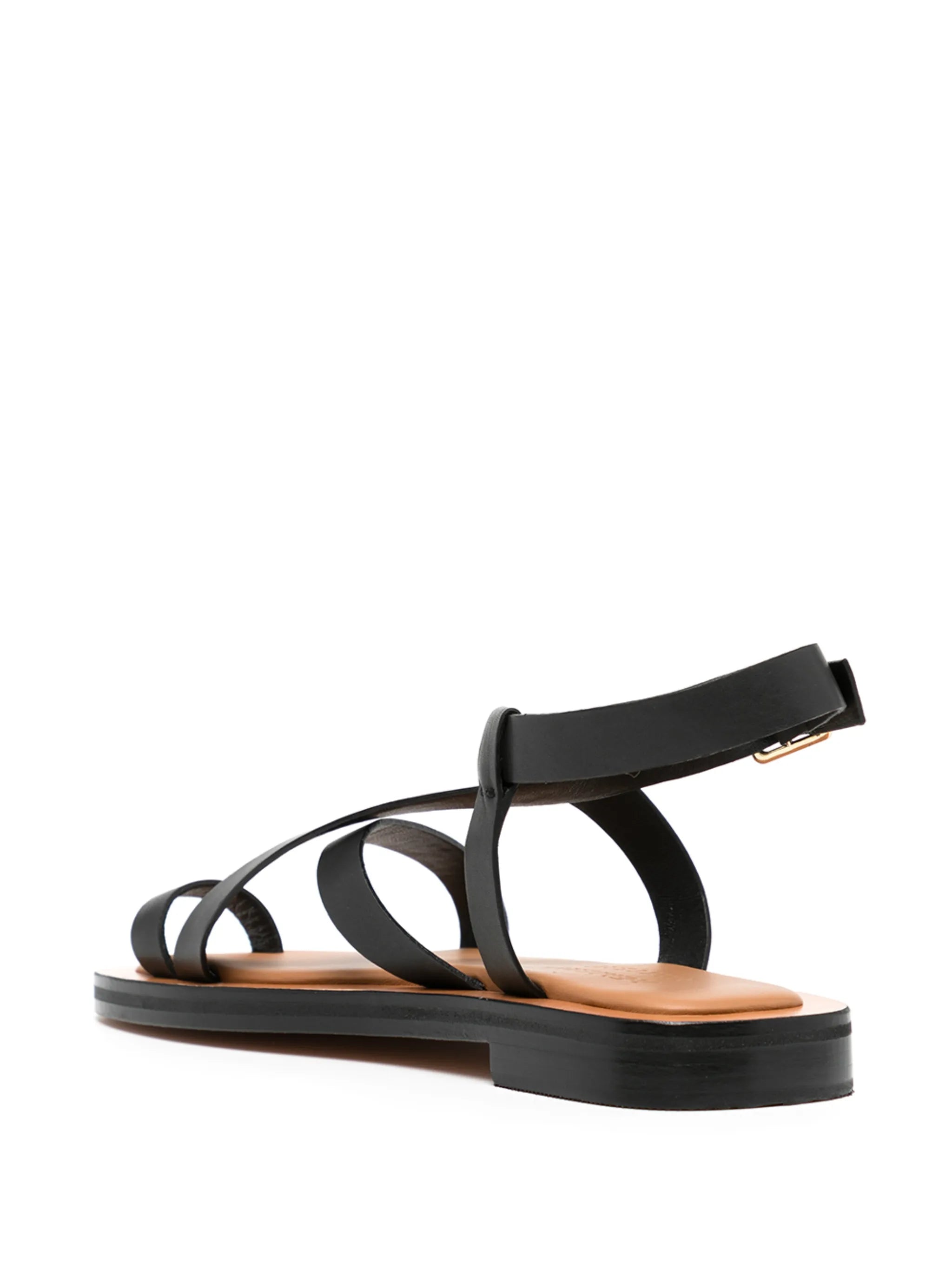 ankle-buckle strap sandals