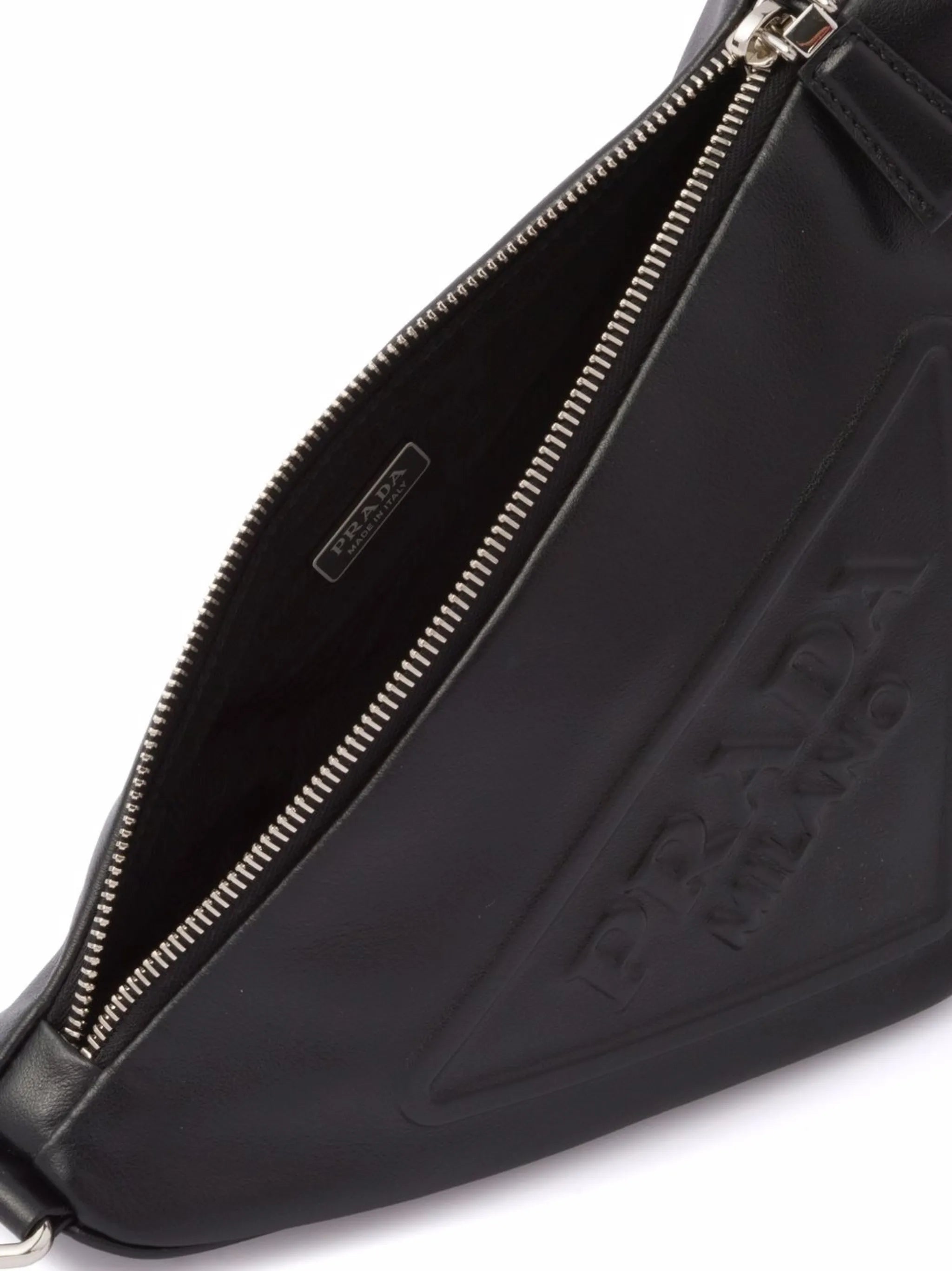 logo plaque shoulder bag