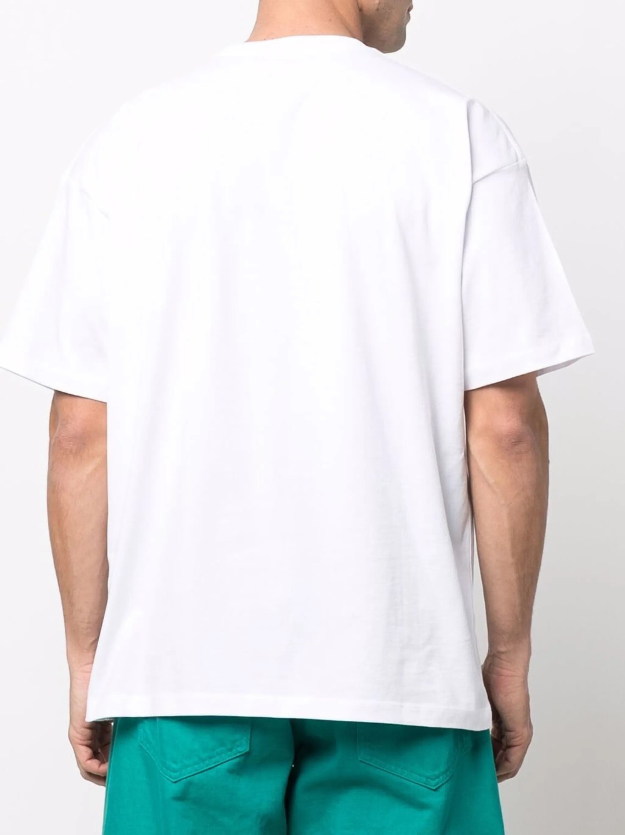 x Smiley logo-print T-shirt