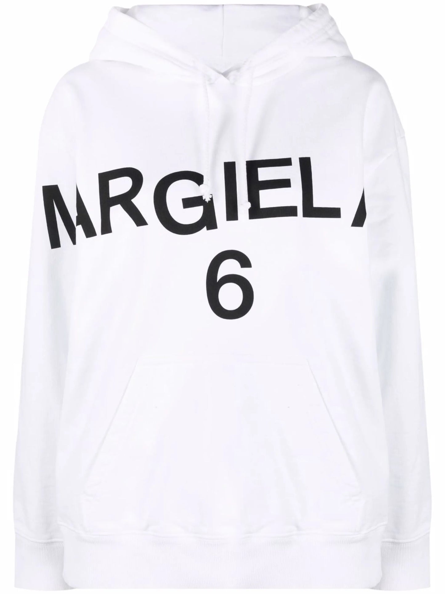 logo-print cotton hoodie