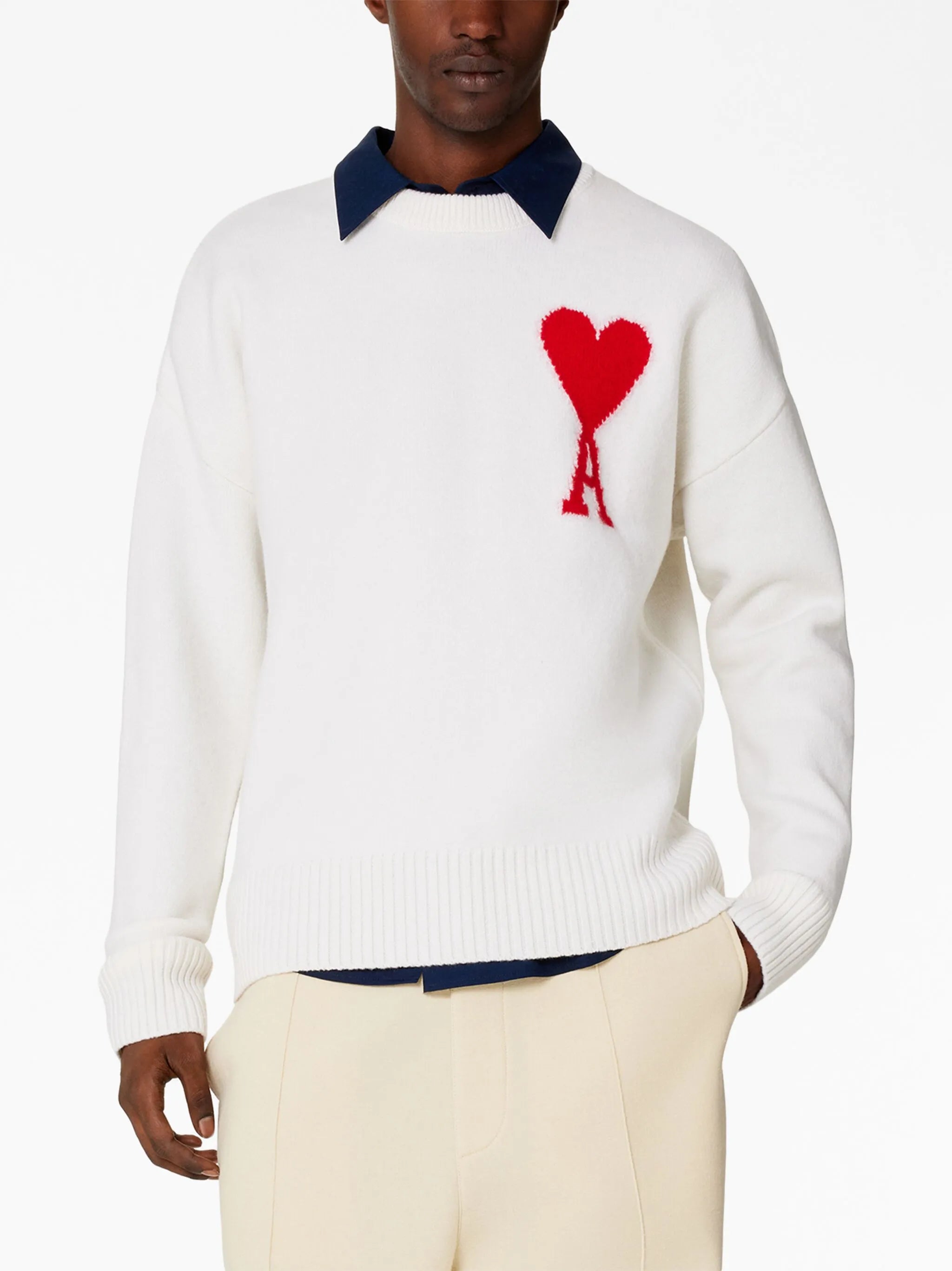 Ami de Coeur wool jumper