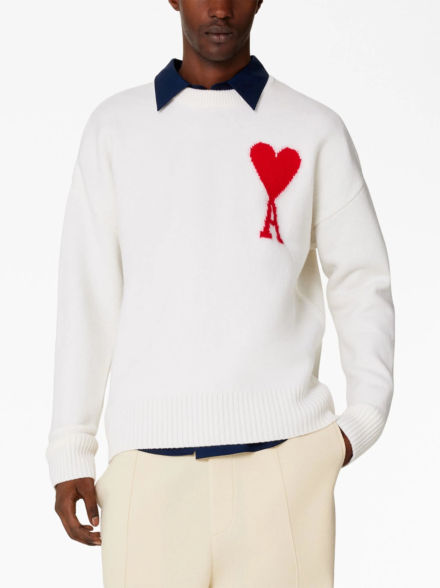 Ami de Coeur wool jumper