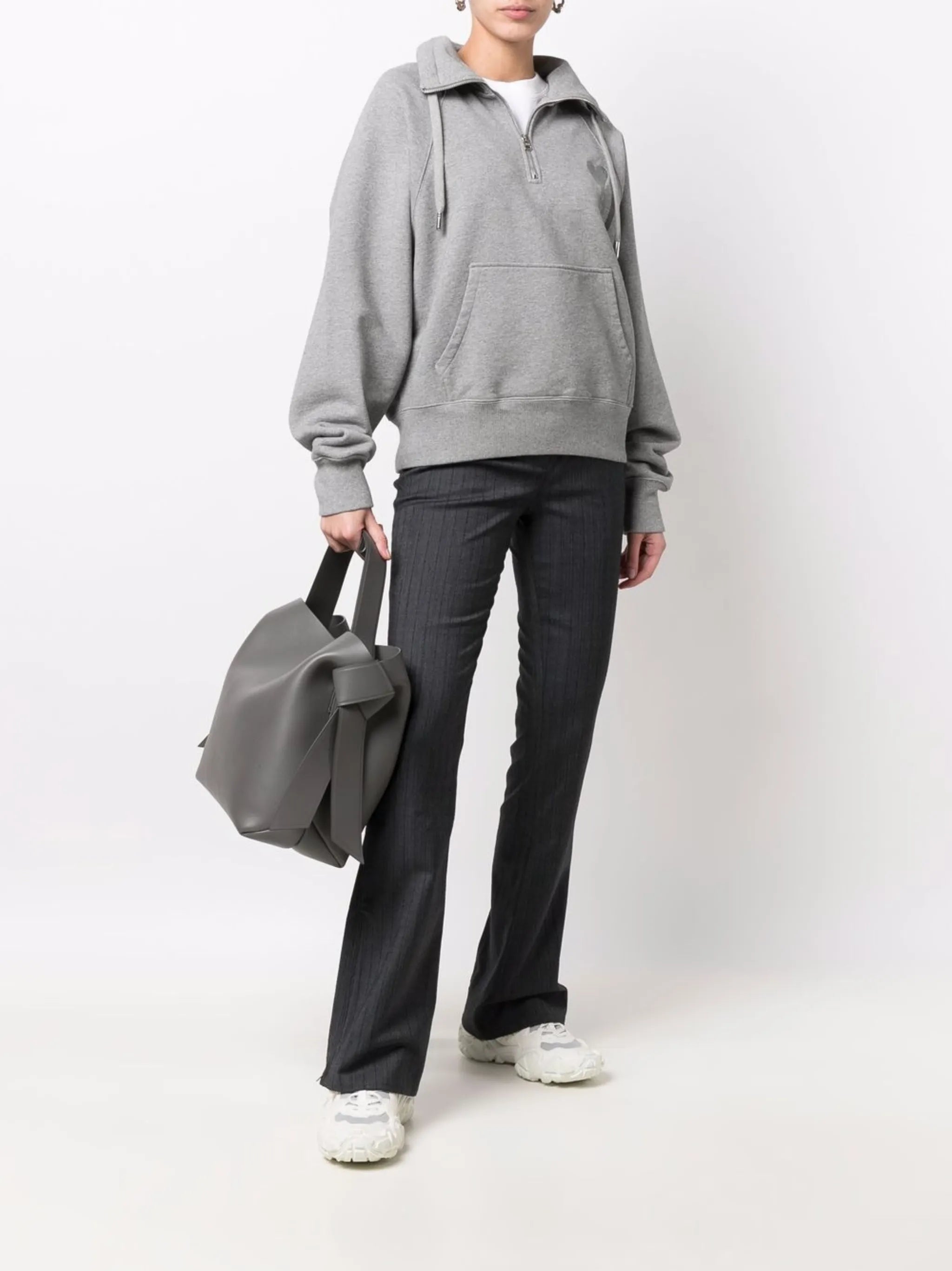 Ami de Coeur half-zip sweatshirt