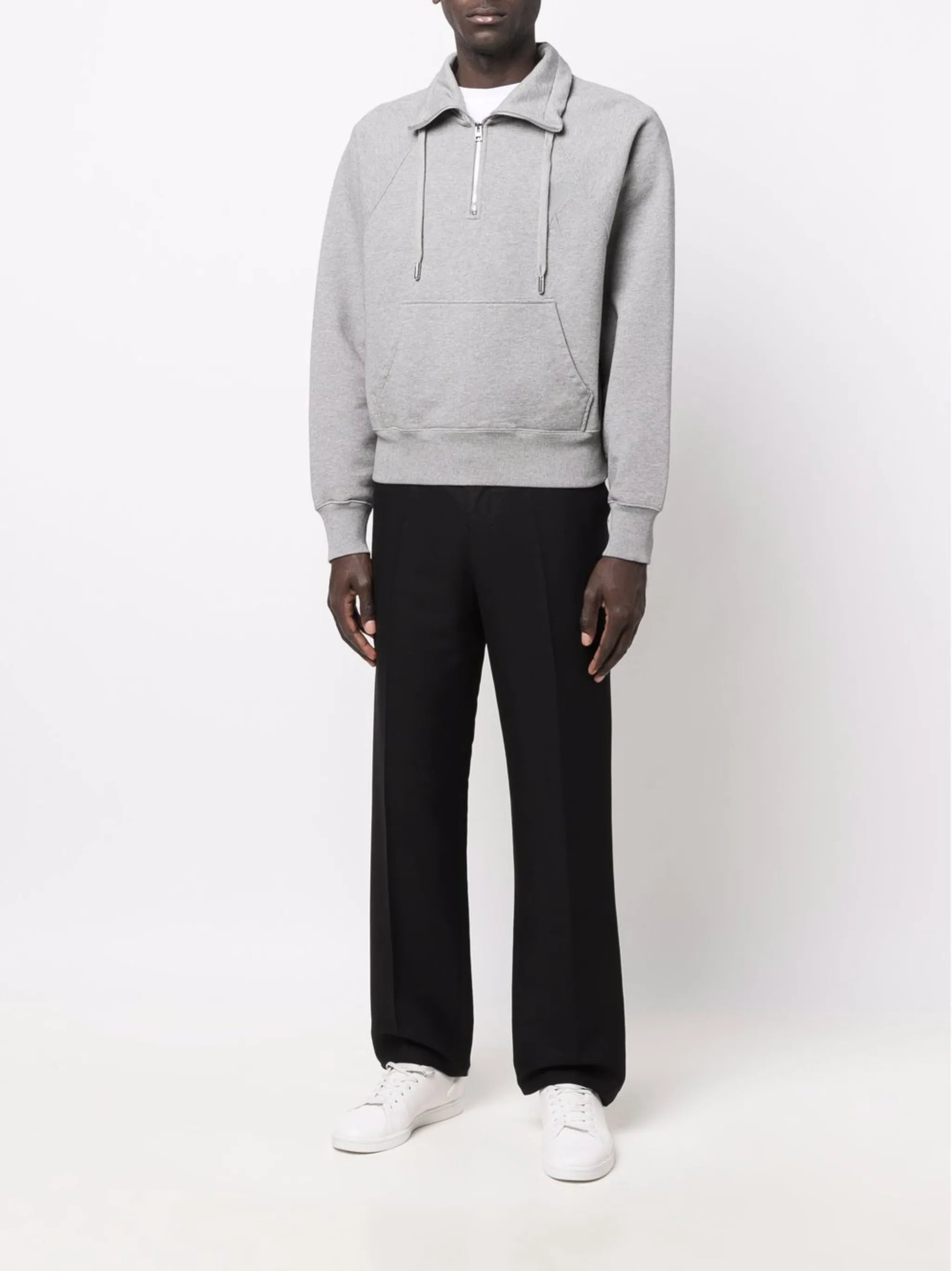 Ami de Coeur half-zip sweatshirt