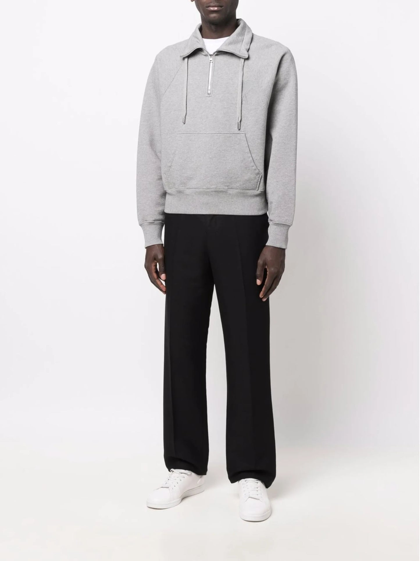 Ami de Coeur half-zip sweatshirt