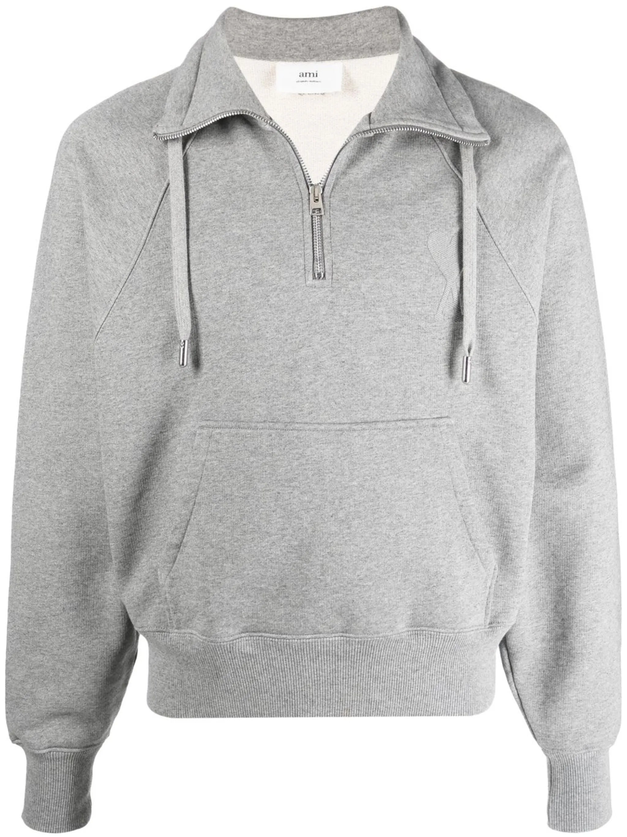 Ami de Coeur half-zip sweatshirt