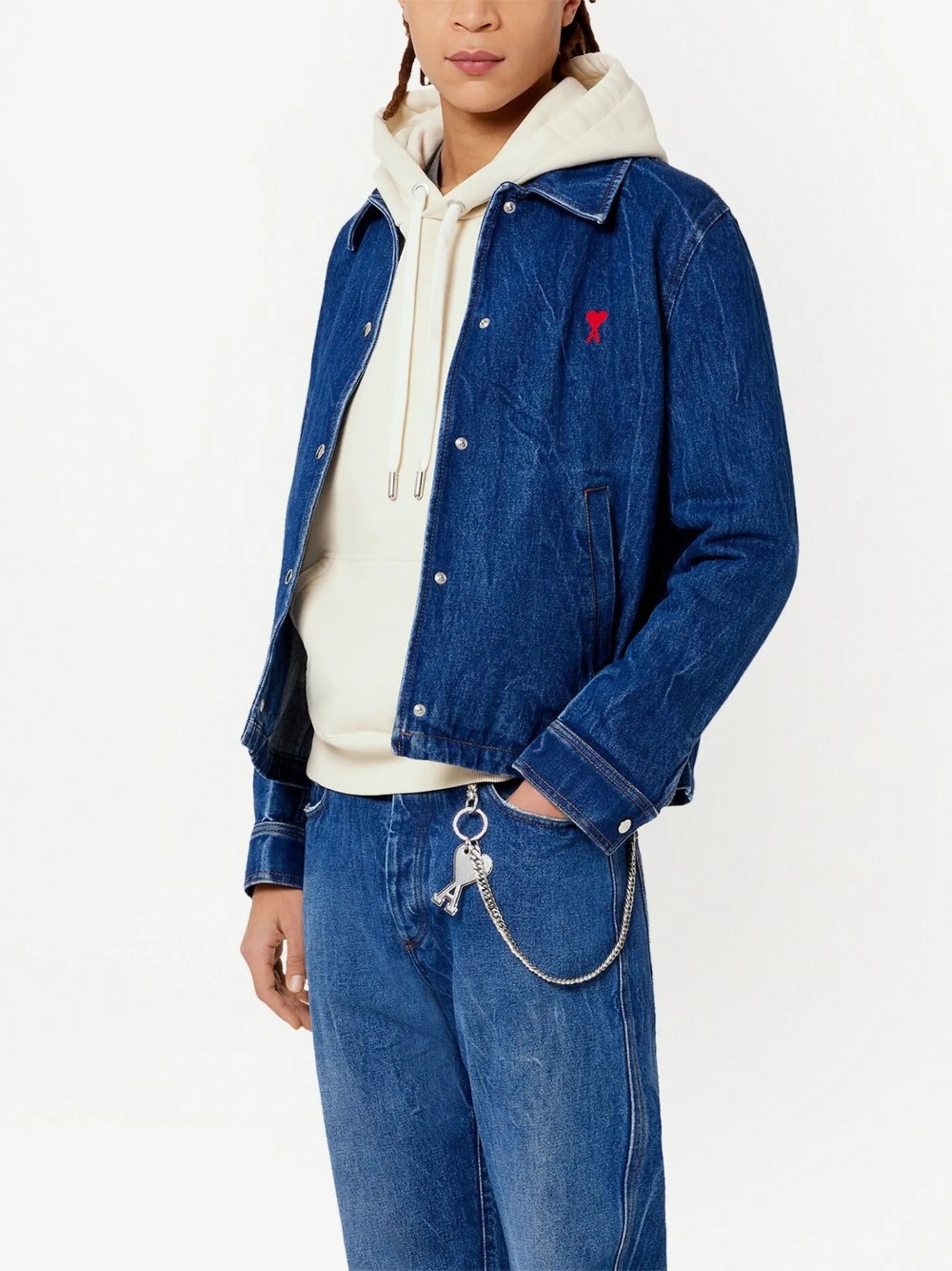 denim bomber jacket