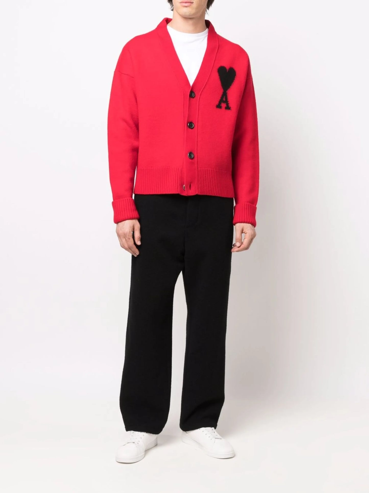 Ami de Coeur V-neck cardigan