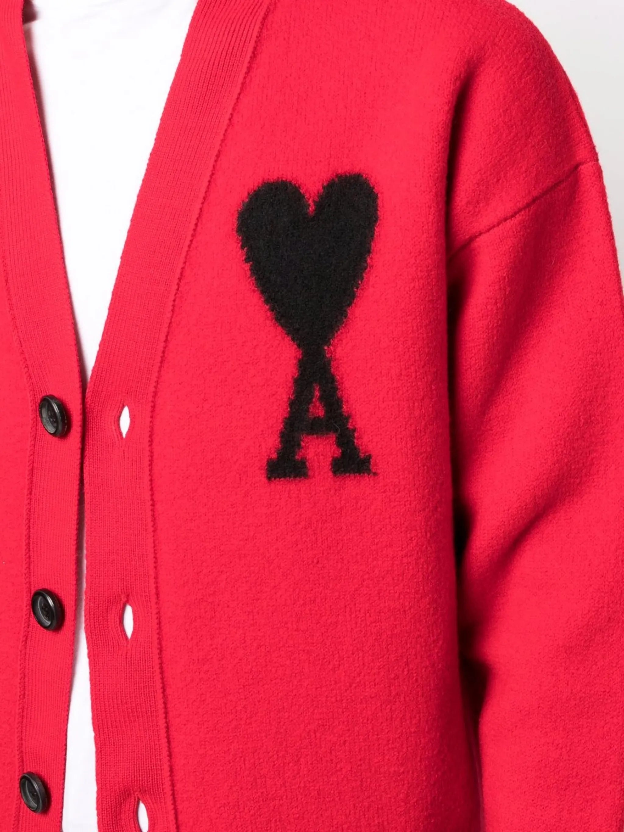Ami de Coeur V-neck cardigan