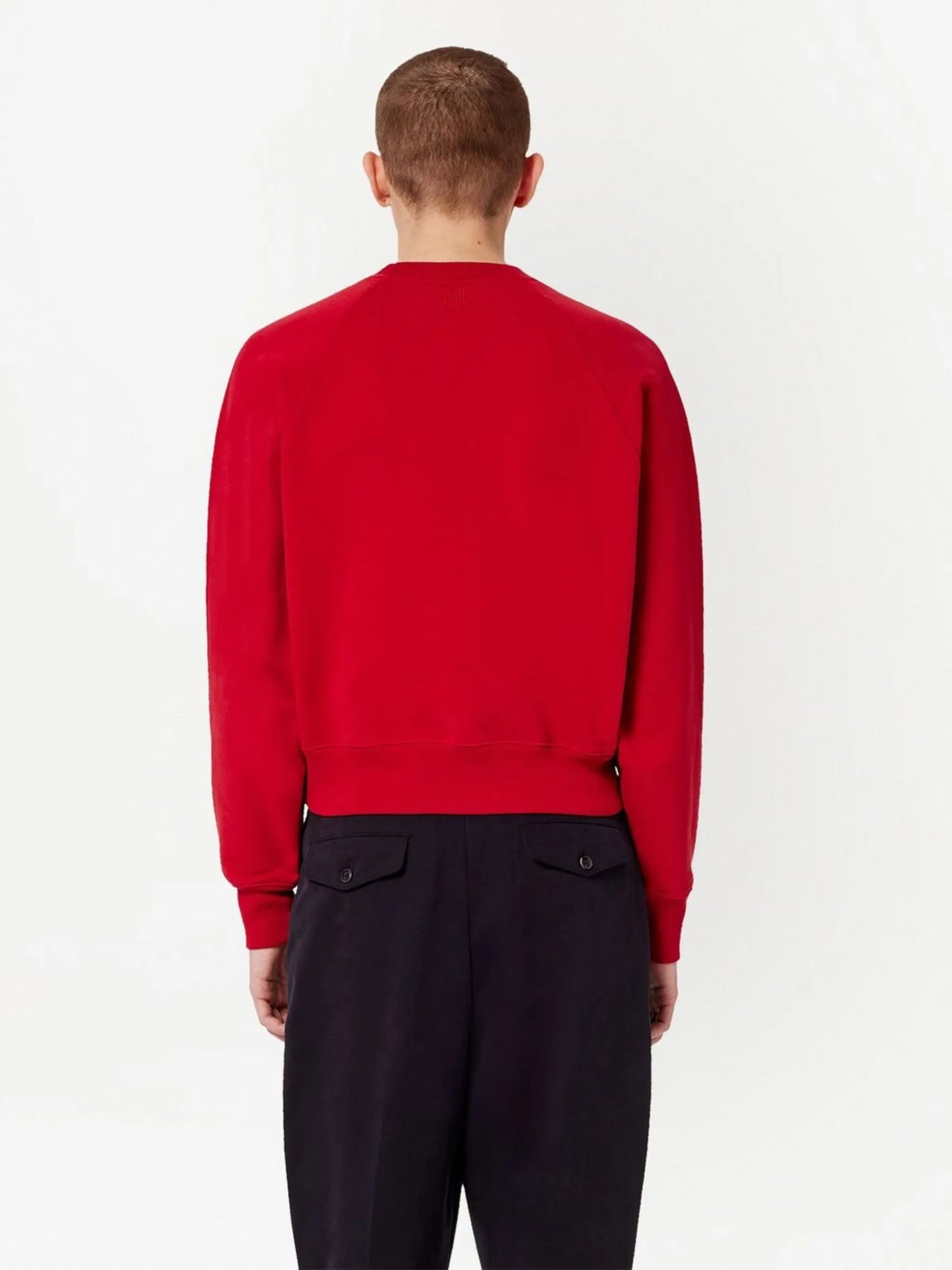 logo-print organic-cotton sweatshirt