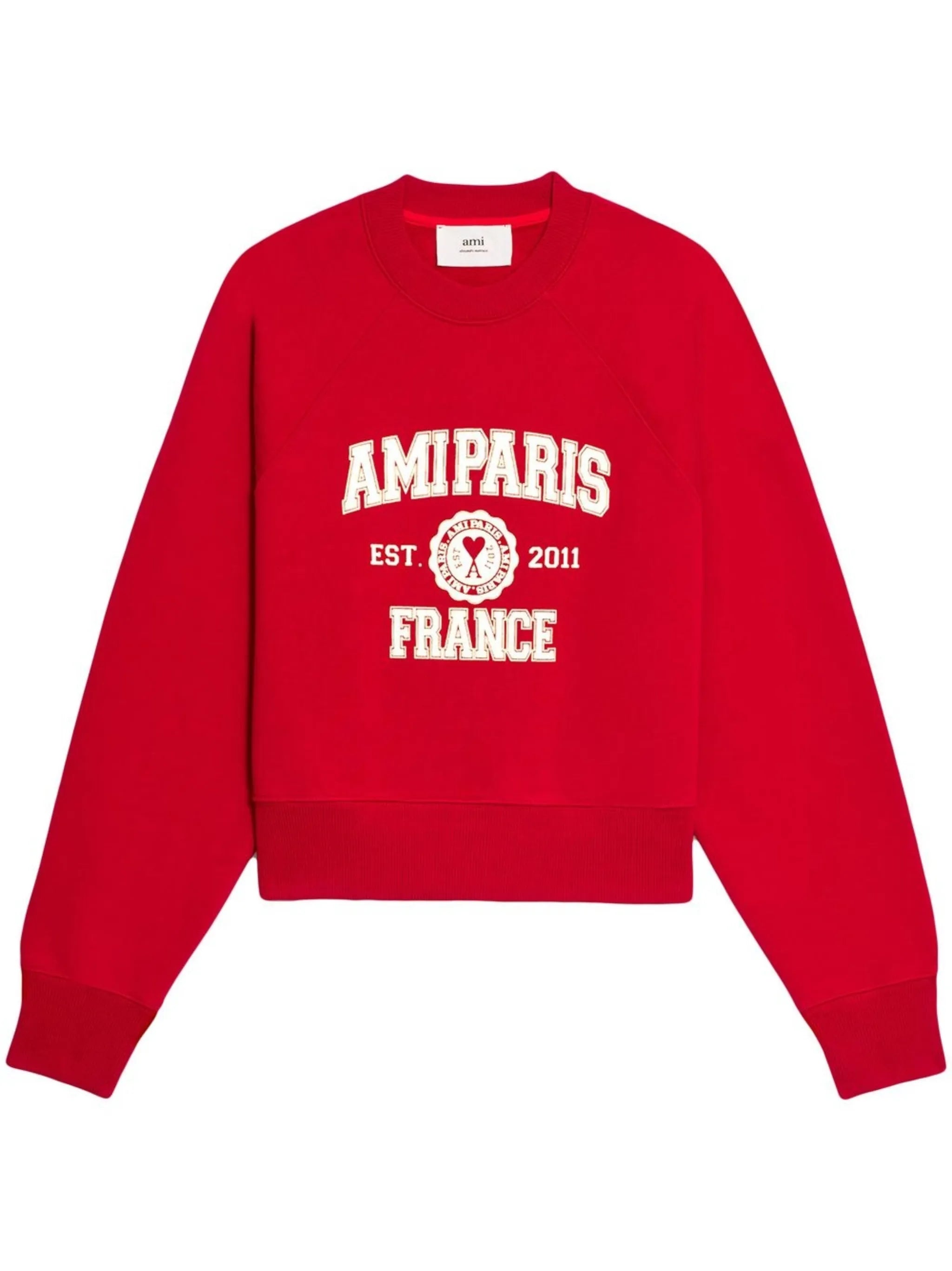 logo-print organic-cotton sweatshirt