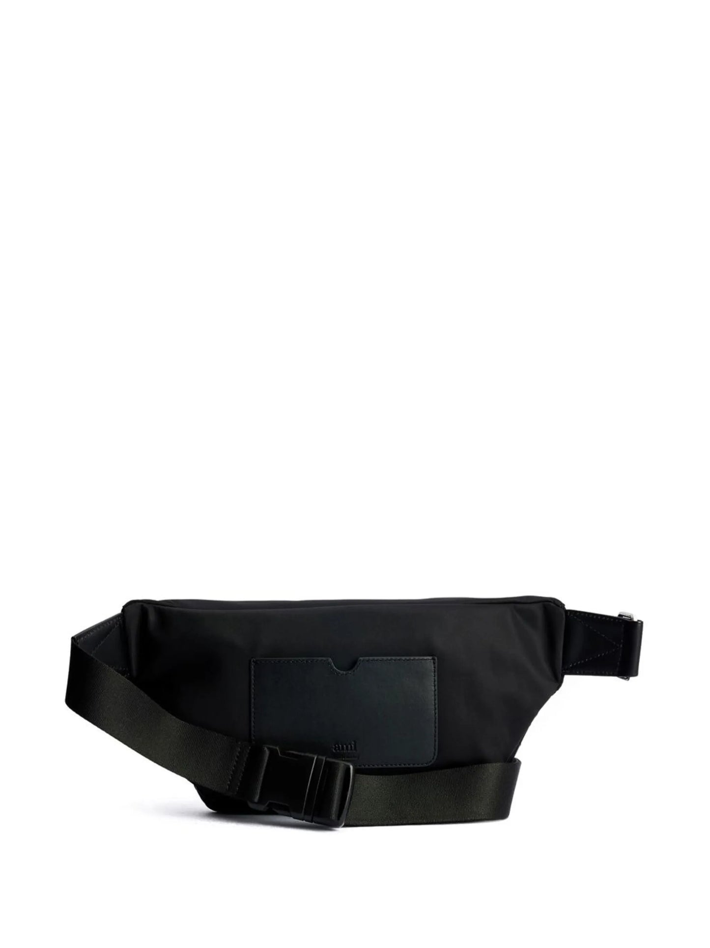 logo-plaque belt bag